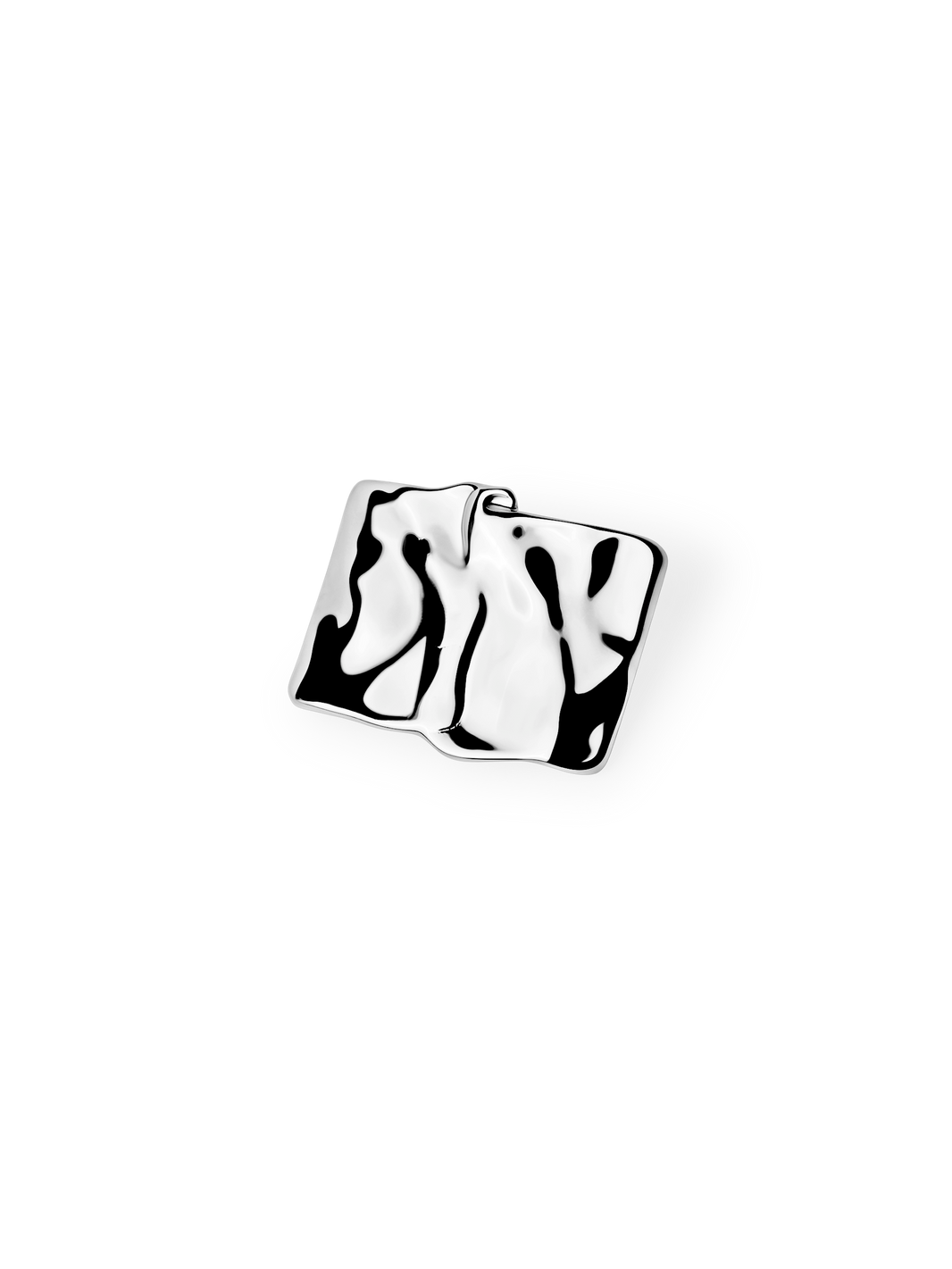 Dune Hair Clip Silver 925 silver plated steel
