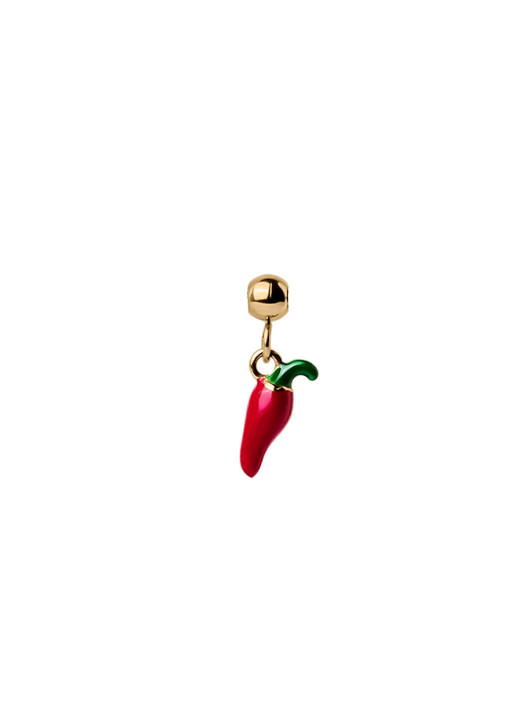 Chili Charm Waterproof 18K gold PVD plating