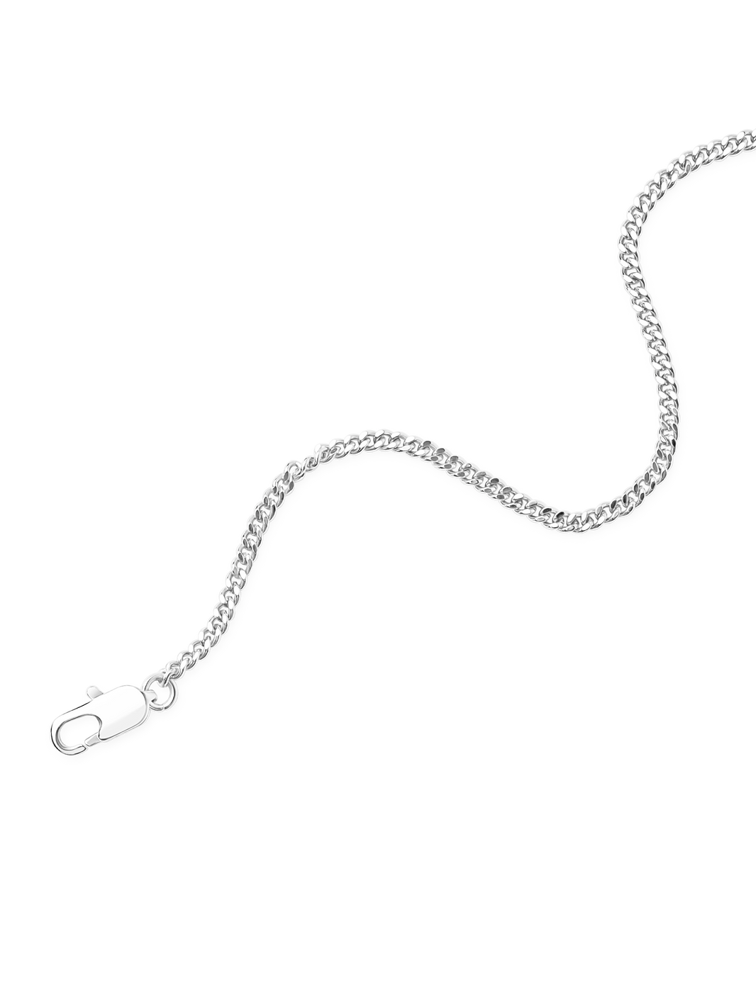 tian curb chain bracelet 925 sterling silver plated brass