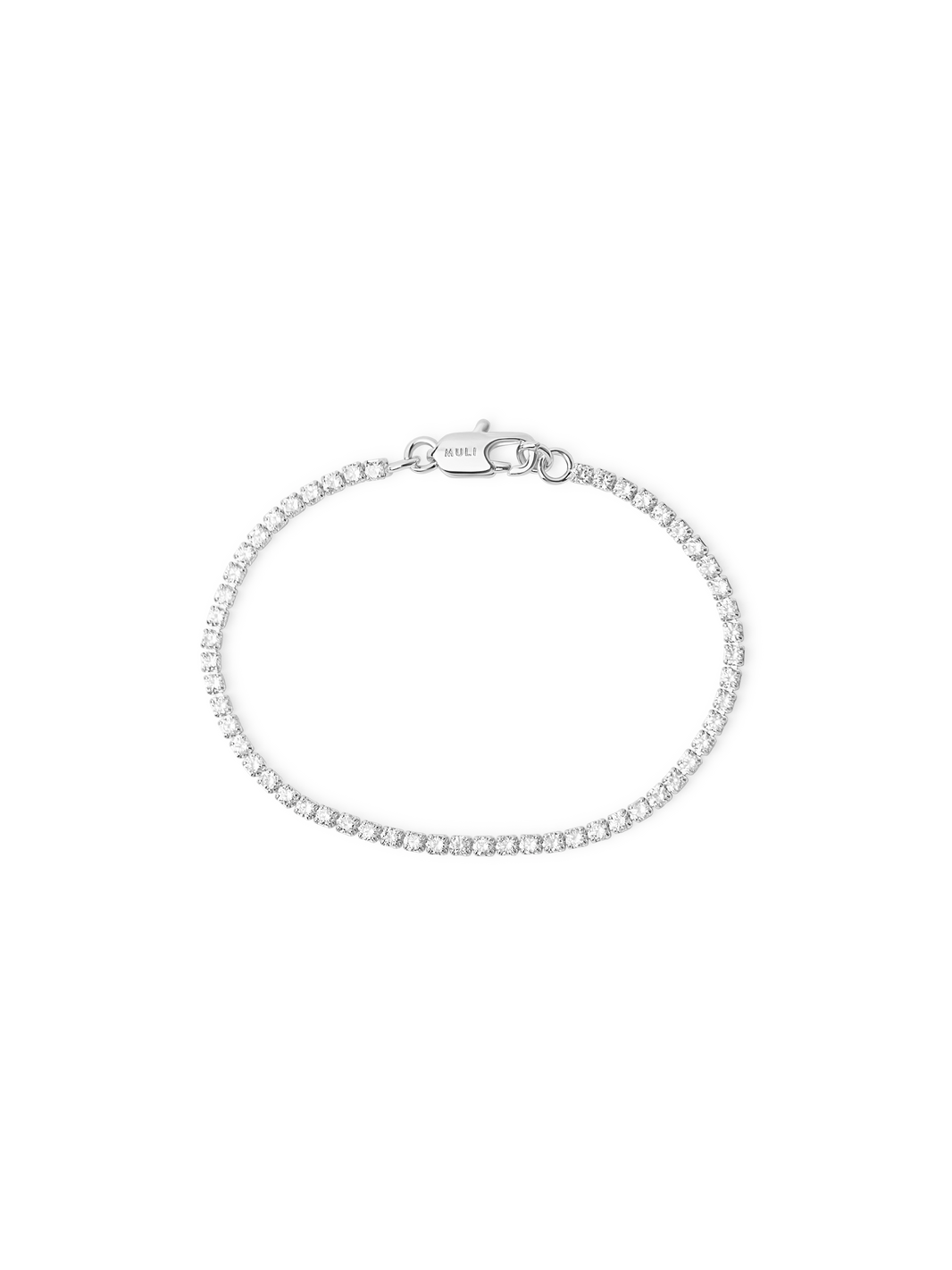 thin tennis bracelet 925 sterling silver plated brass