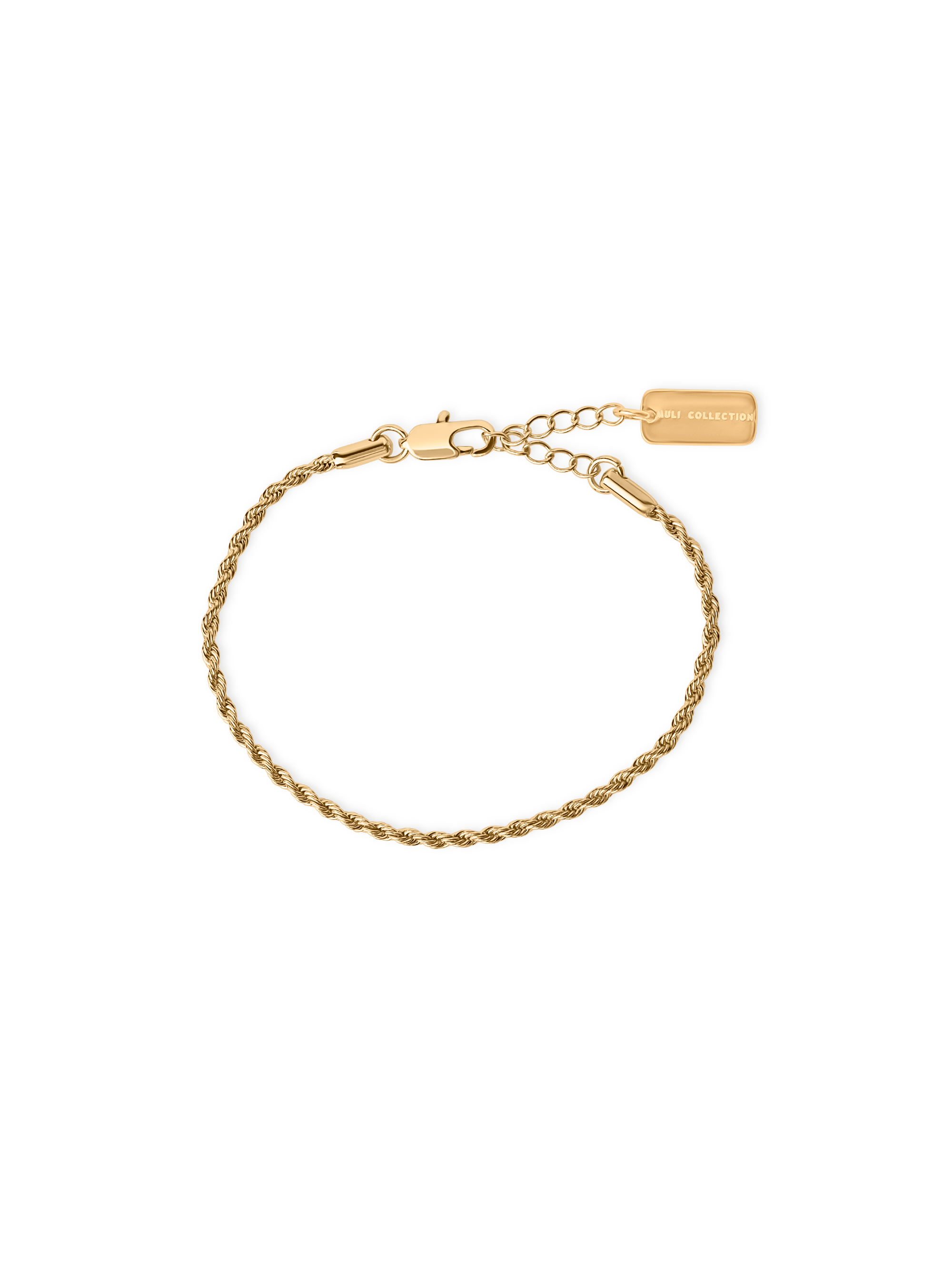 rope chain bracelet gold 