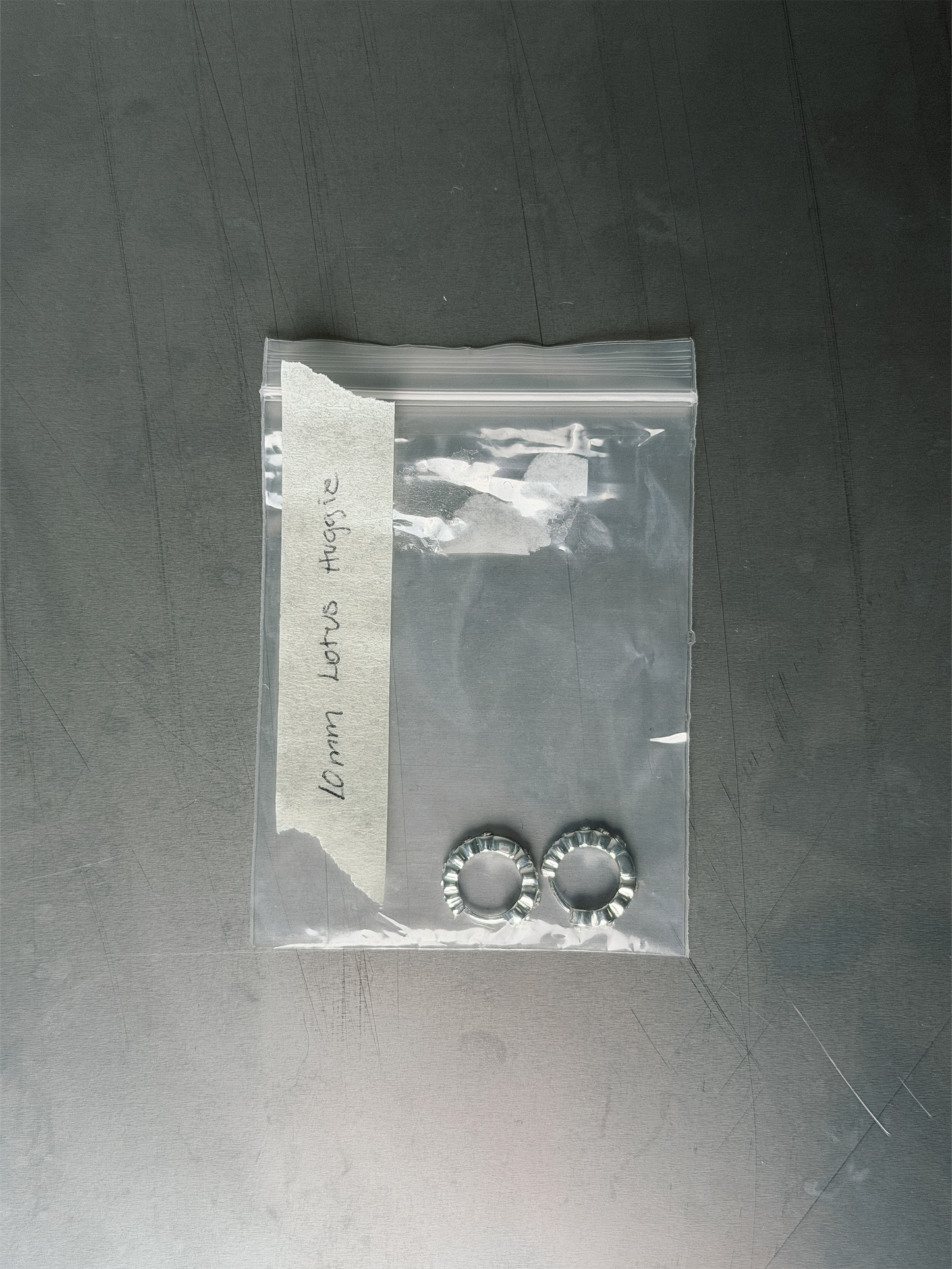 10mm Lotus Huggie Silver