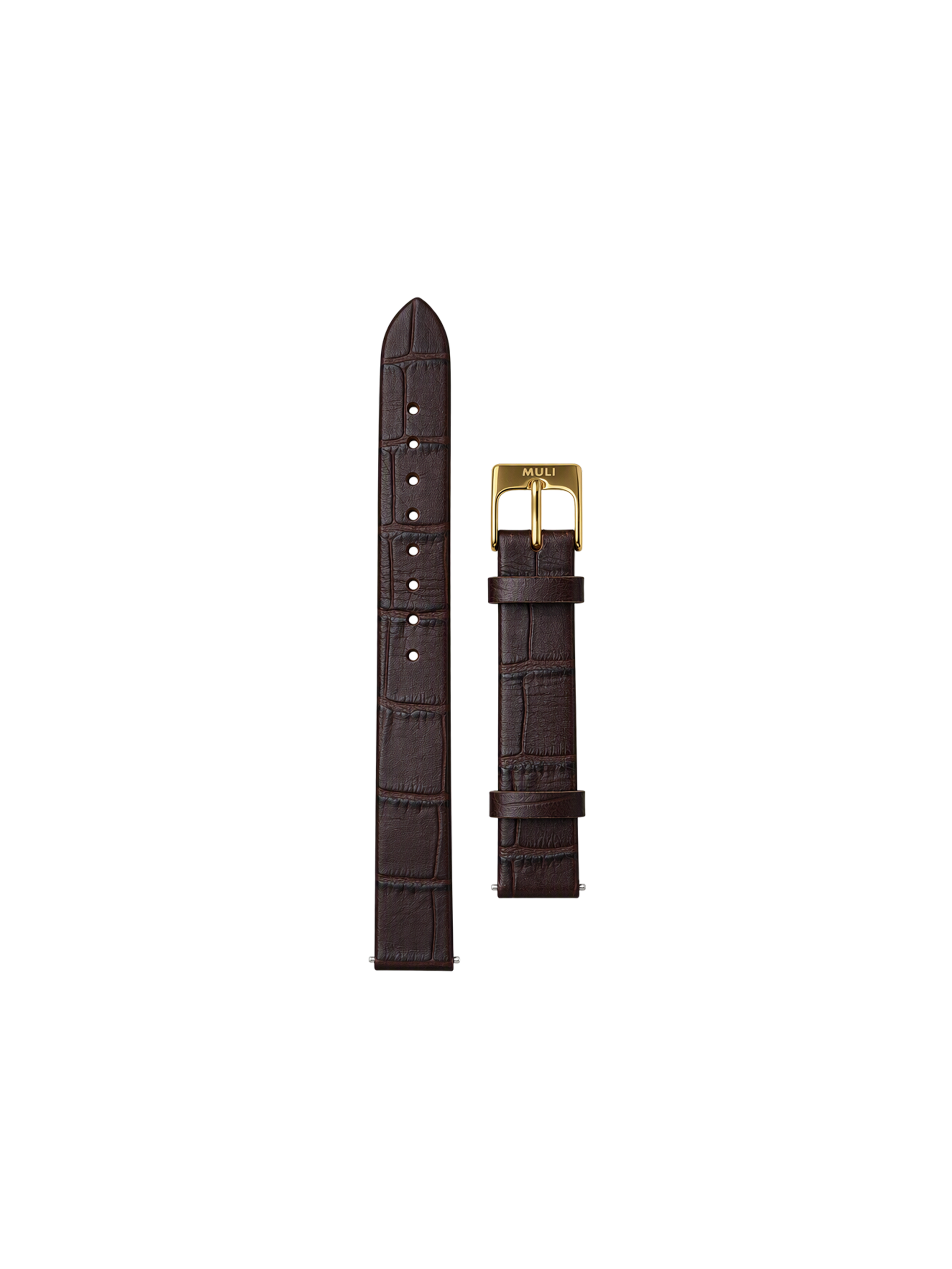 Genuine leather and stainless steel