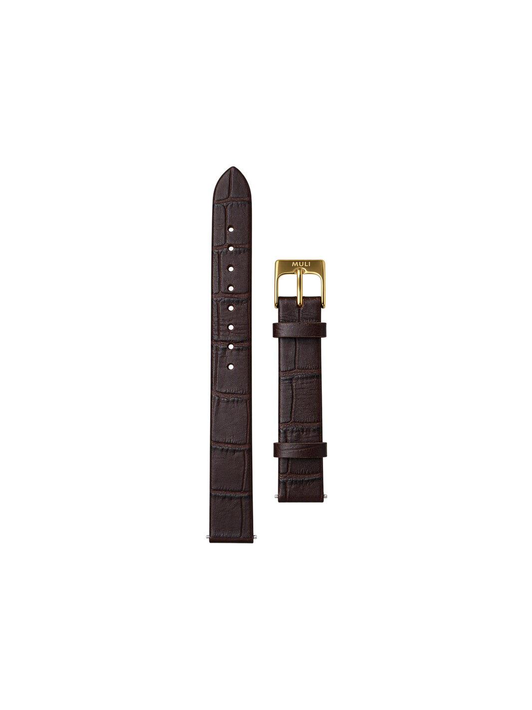 Genuine leather and stainless steel