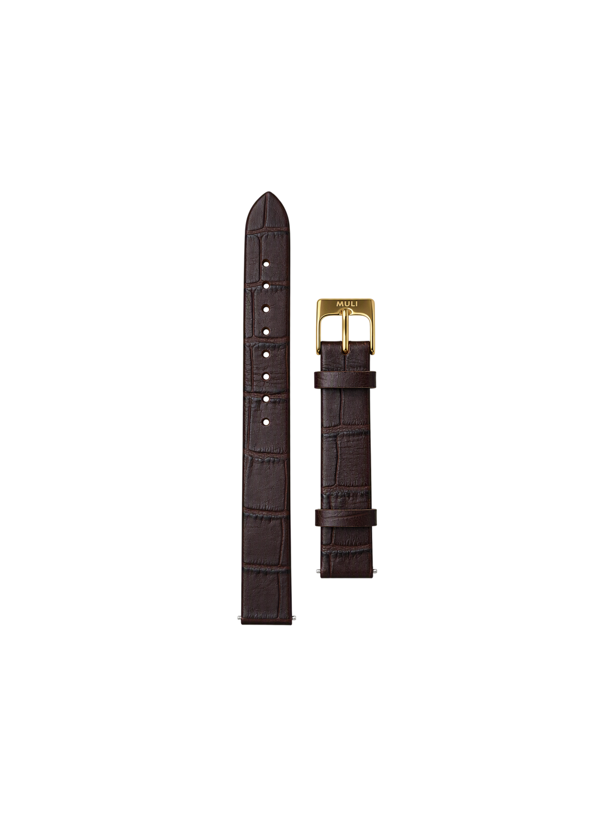Genuine leather and stainless steel