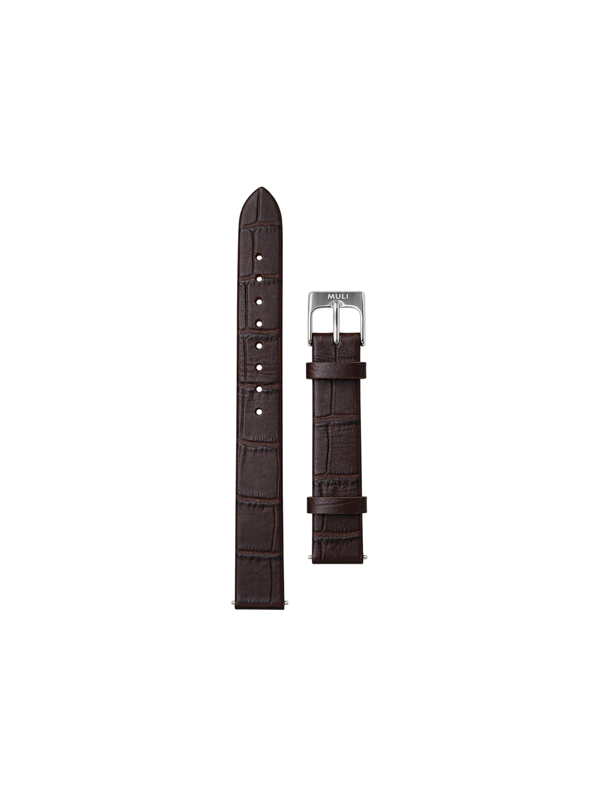 Genuine leather and stainless steel