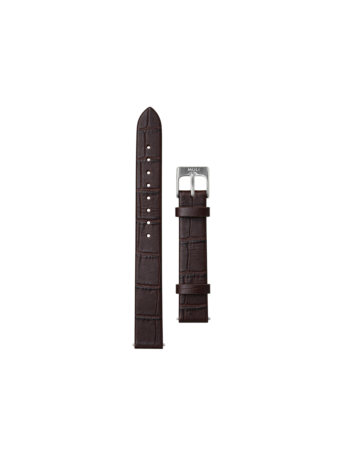 Genuine leather and stainless steel