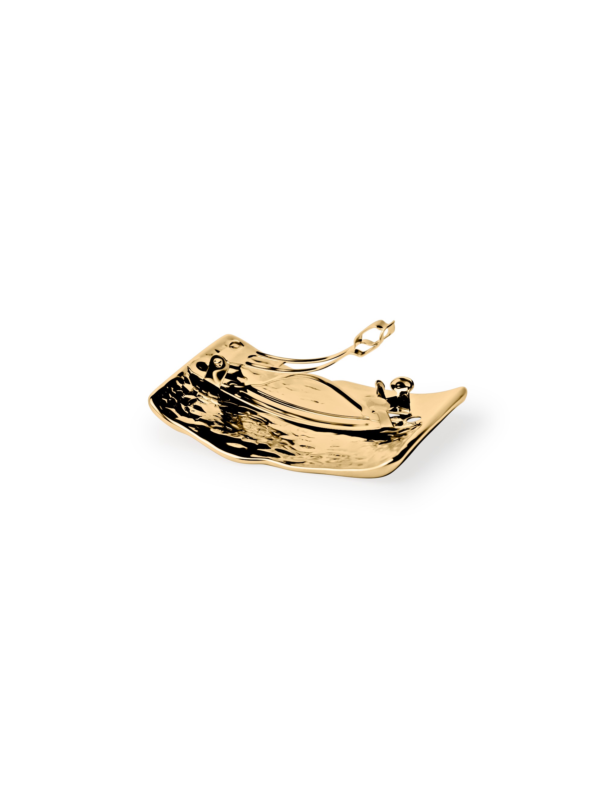 Dune Hair Clip waterproof 18k gold PVD plating