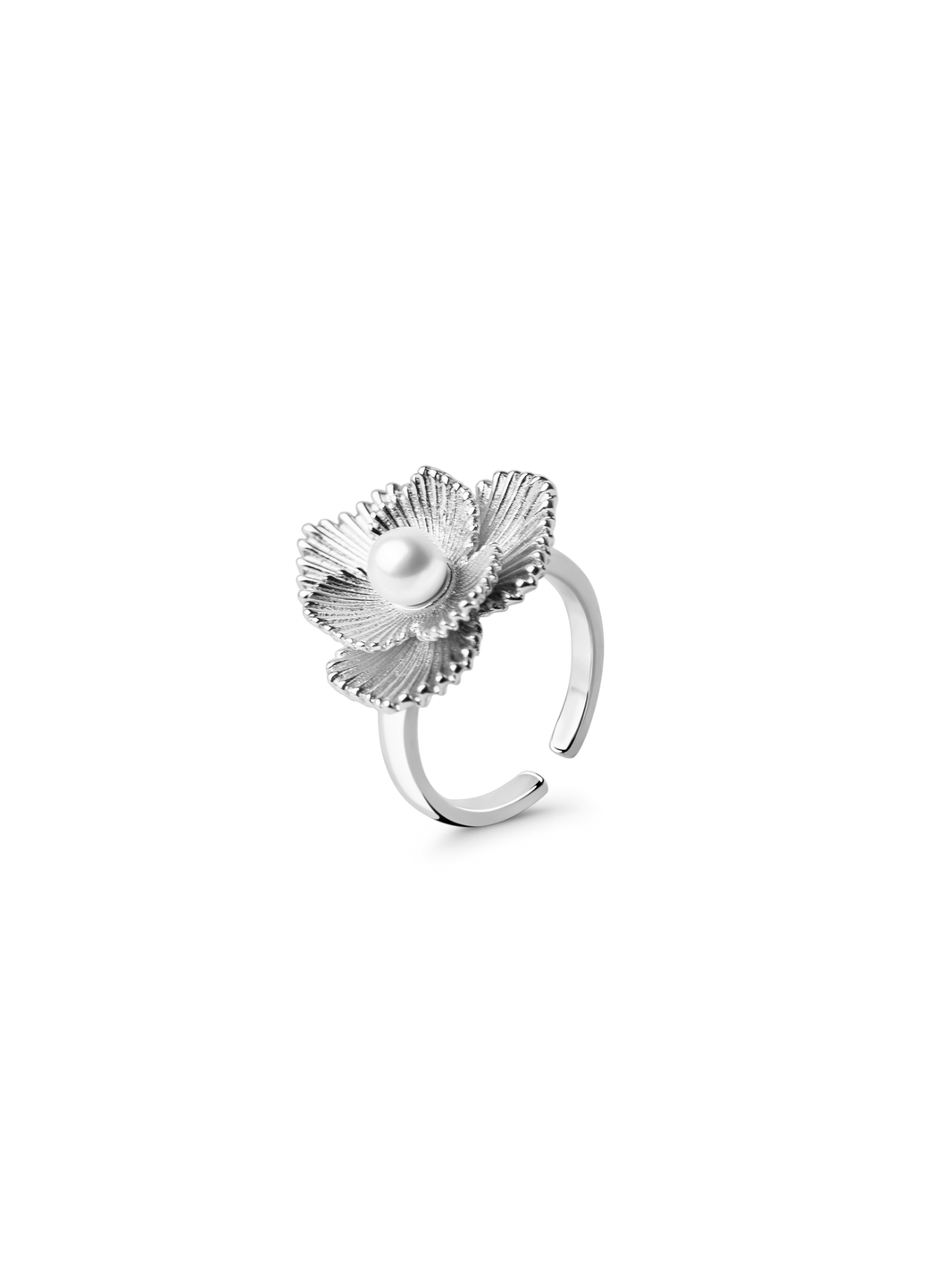 Fleur Anna Ring by Felicia Wedin, 925 silver plated brass