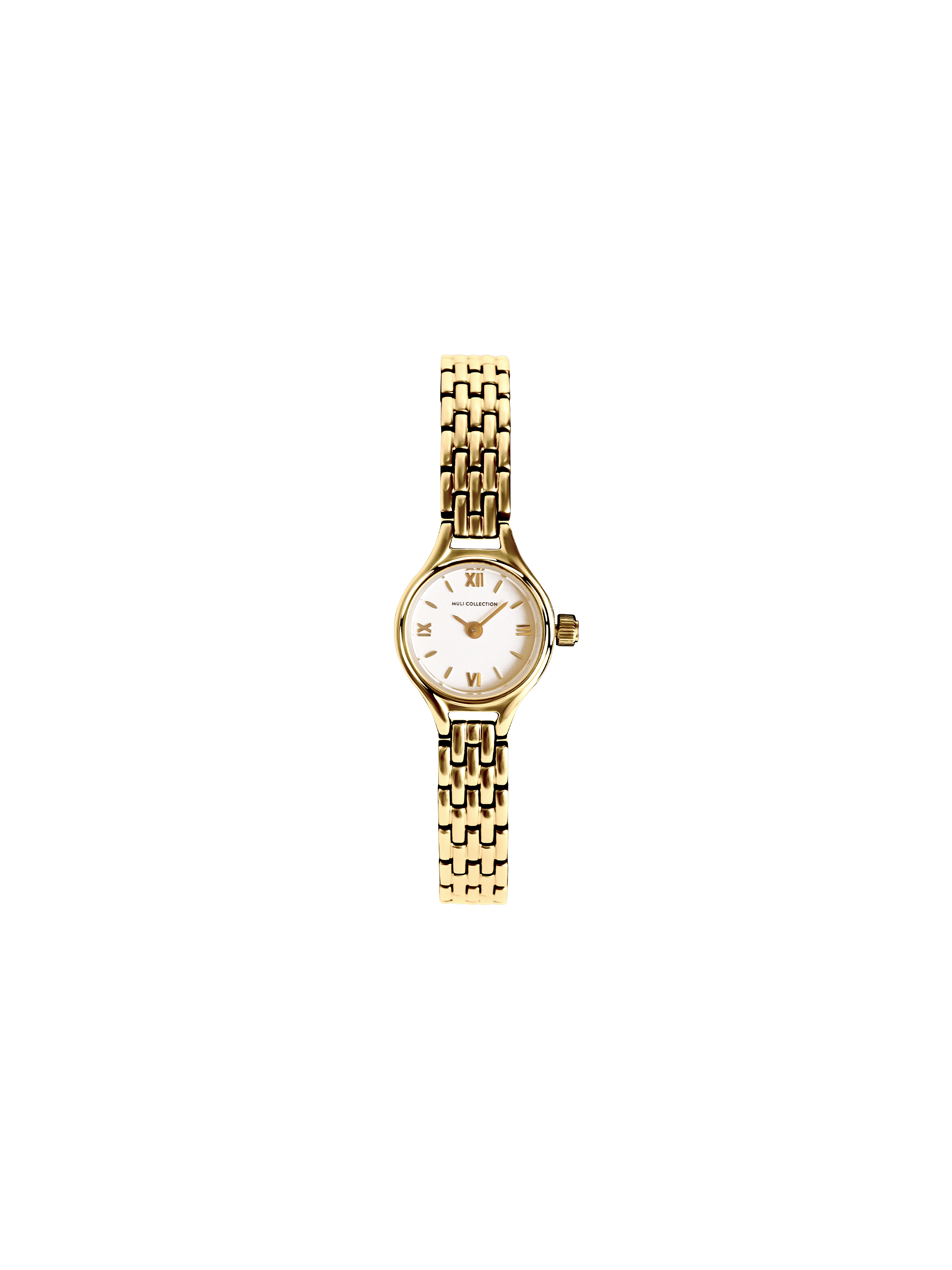 Petite Ronde Watch 24k gold high-quality 316L stainless steel