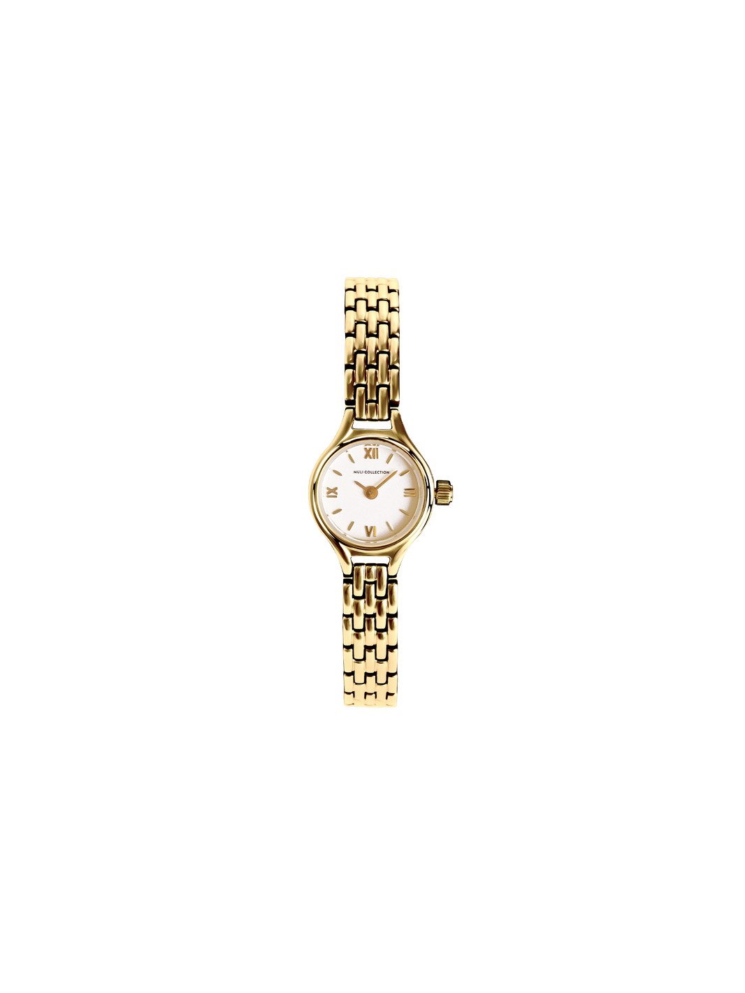 Petite Ronde Watch 24k gold high-quality 316L stainless steel