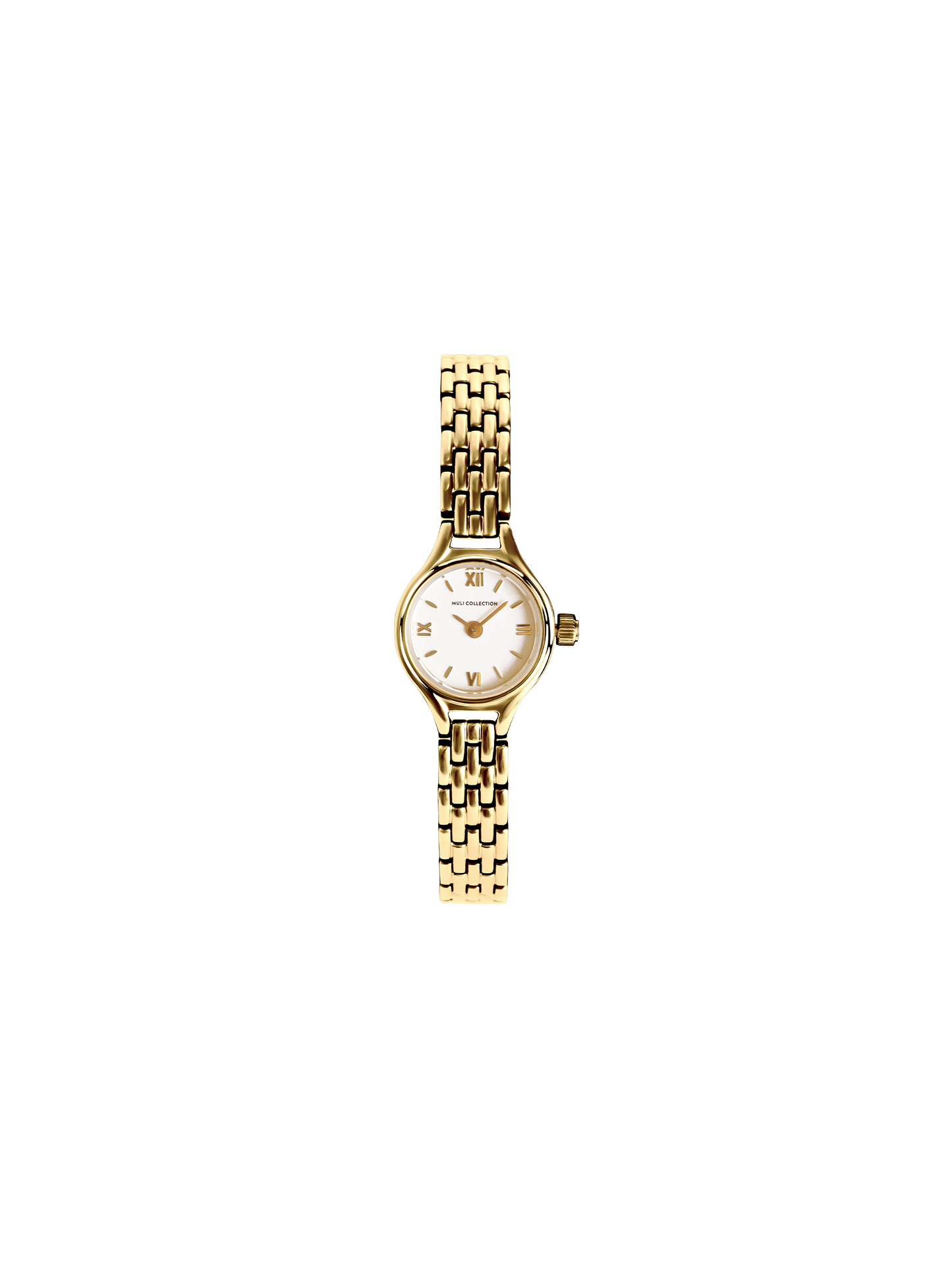 Petite Ronde Watch 24k gold high-quality 316L stainless steel