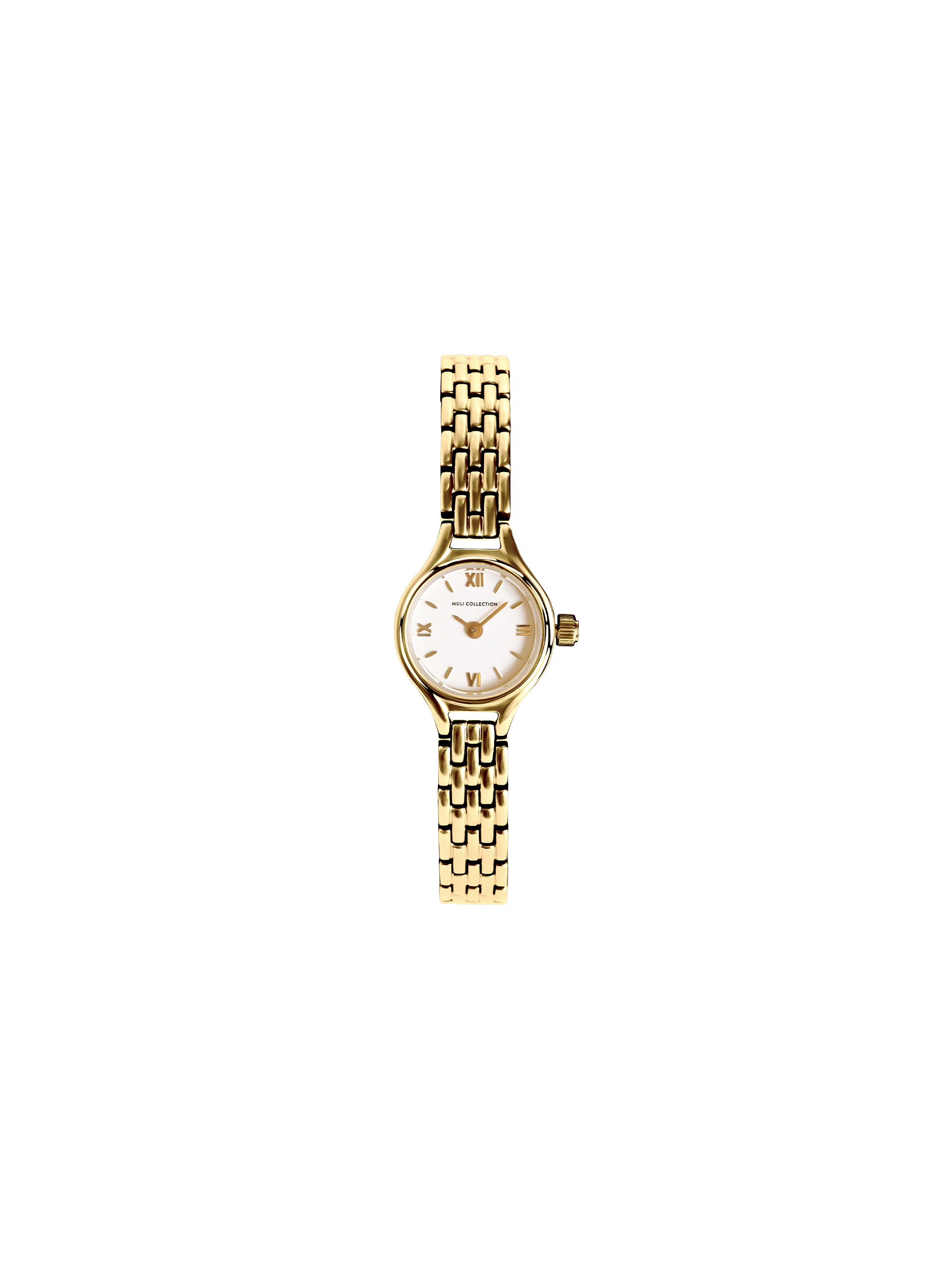 Petite Ronde Watch 24k gold high-quality 316L stainless steel