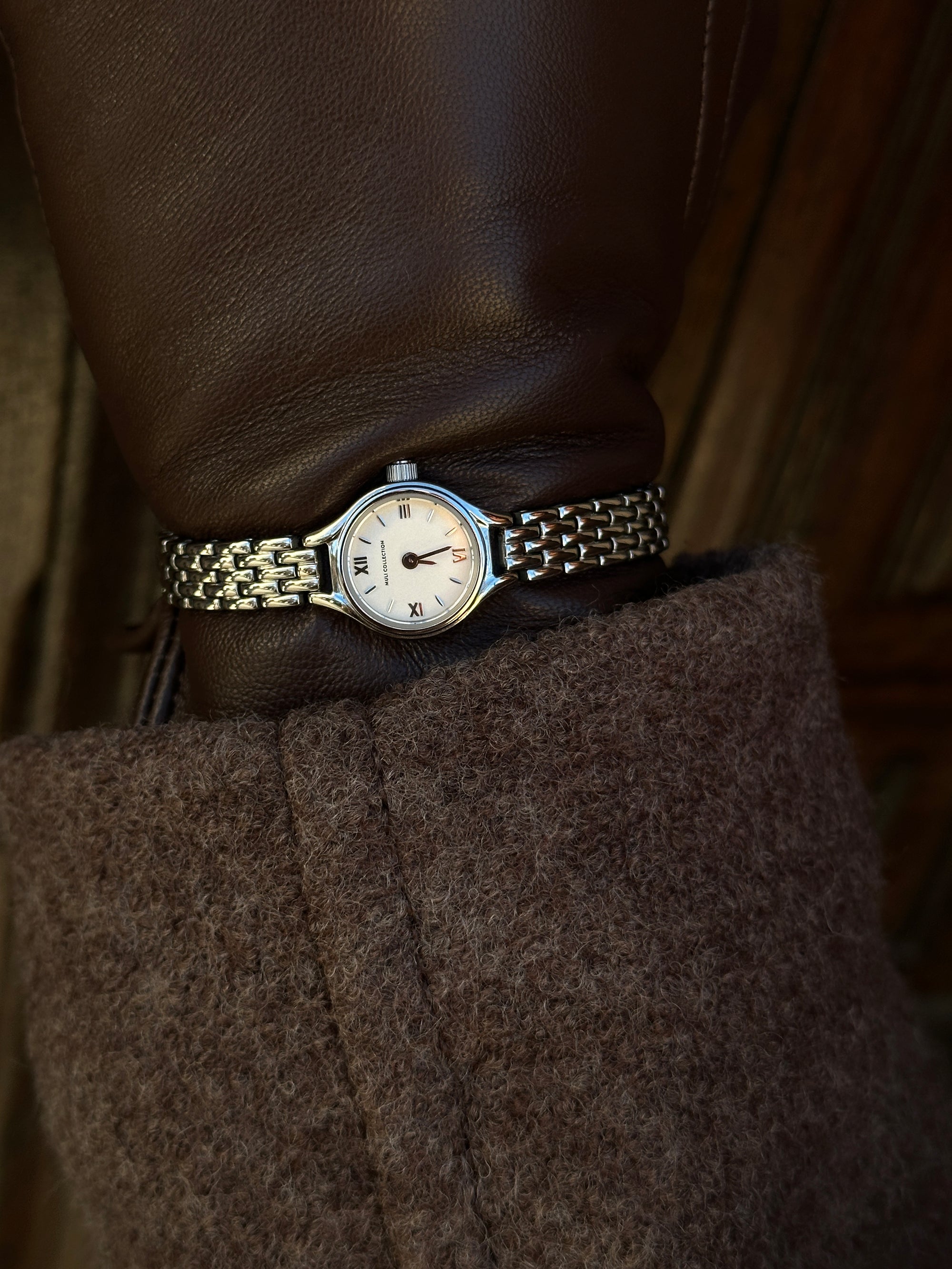 Petite Ronde Watch Silver high-quality 316L stainless steel