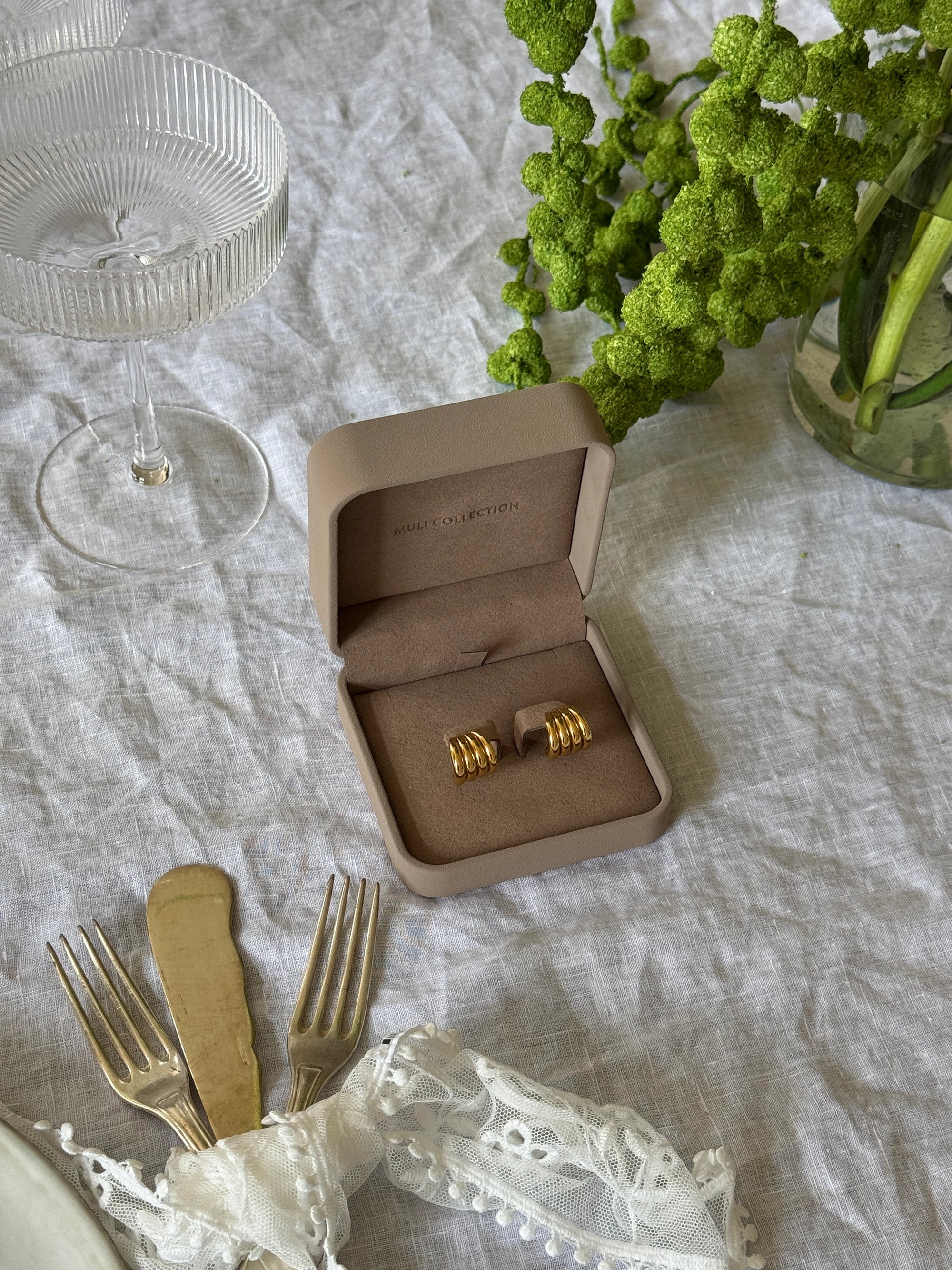 squared jewelry box