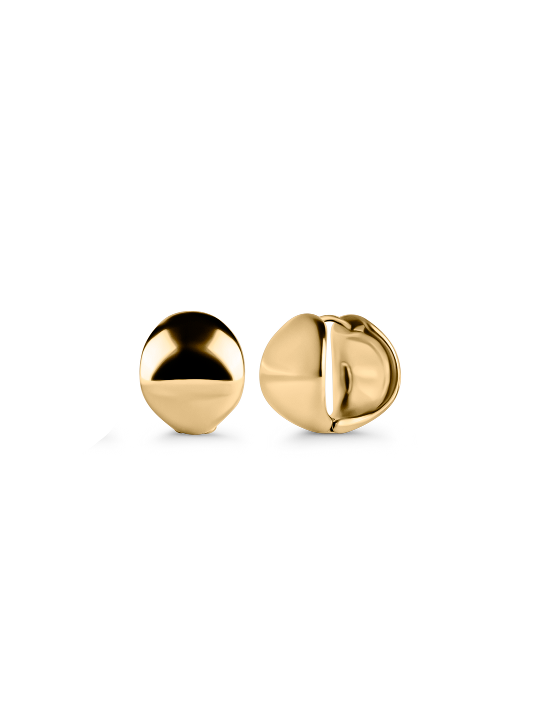 arc hoops Waterproof 18k gold PVD plated steel