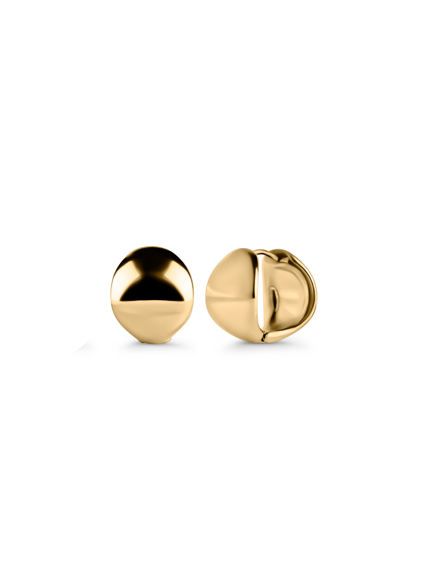 arc hoops Waterproof 18k gold PVD plated steel