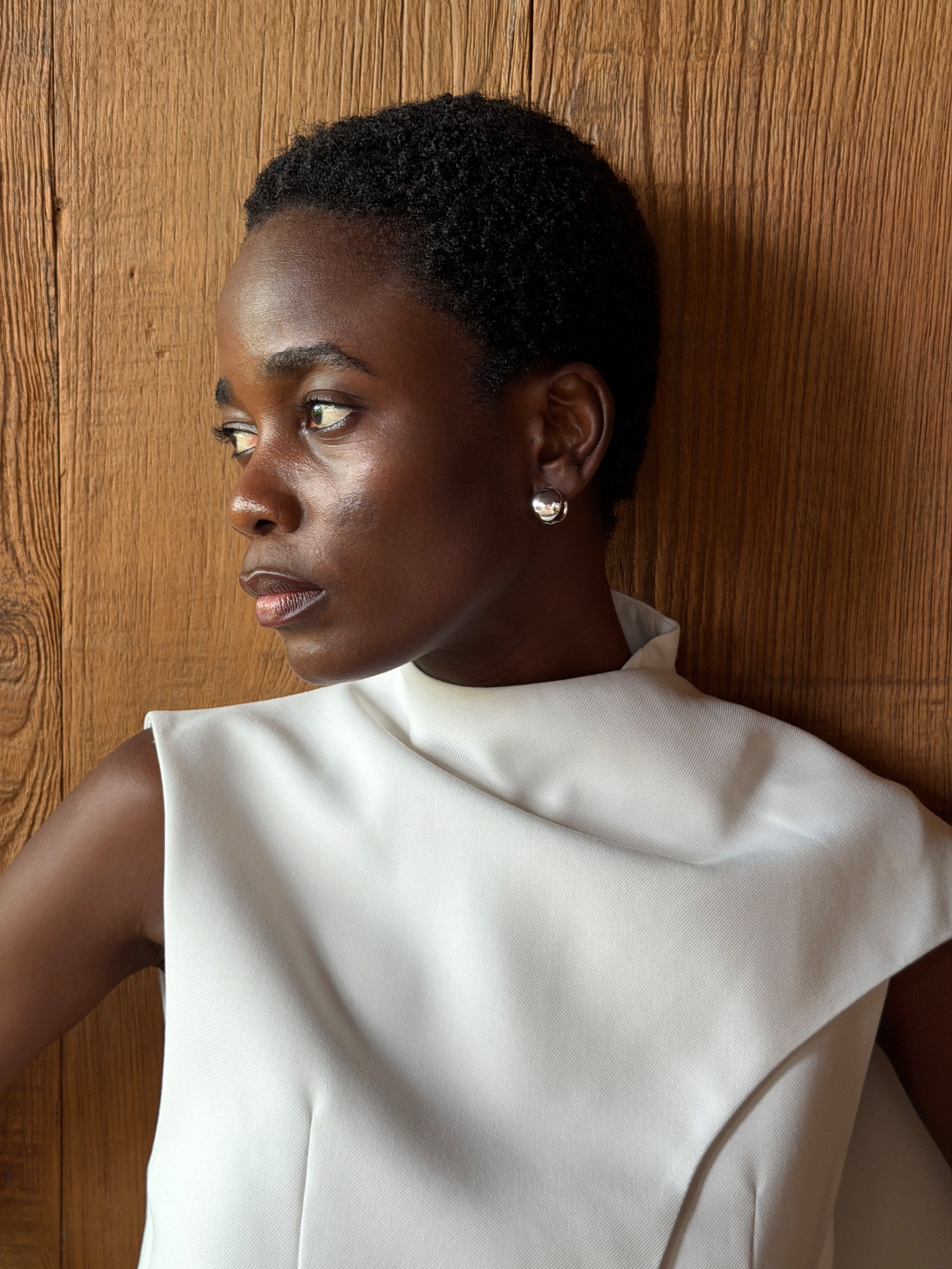 arc hoops 925 silver plated stainless steel