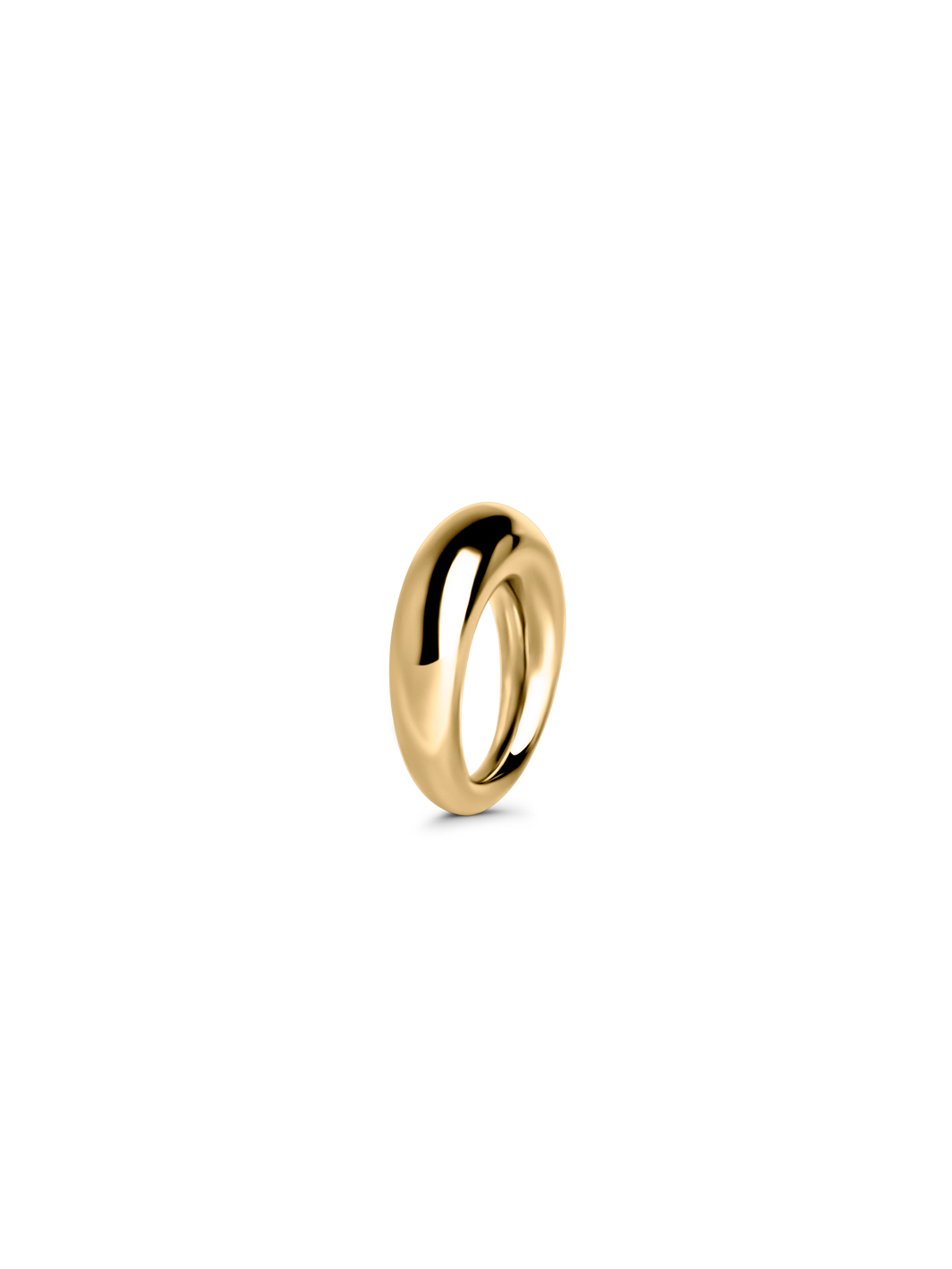 arc ring arc ring Waterproof 18k gold PVD plated steel