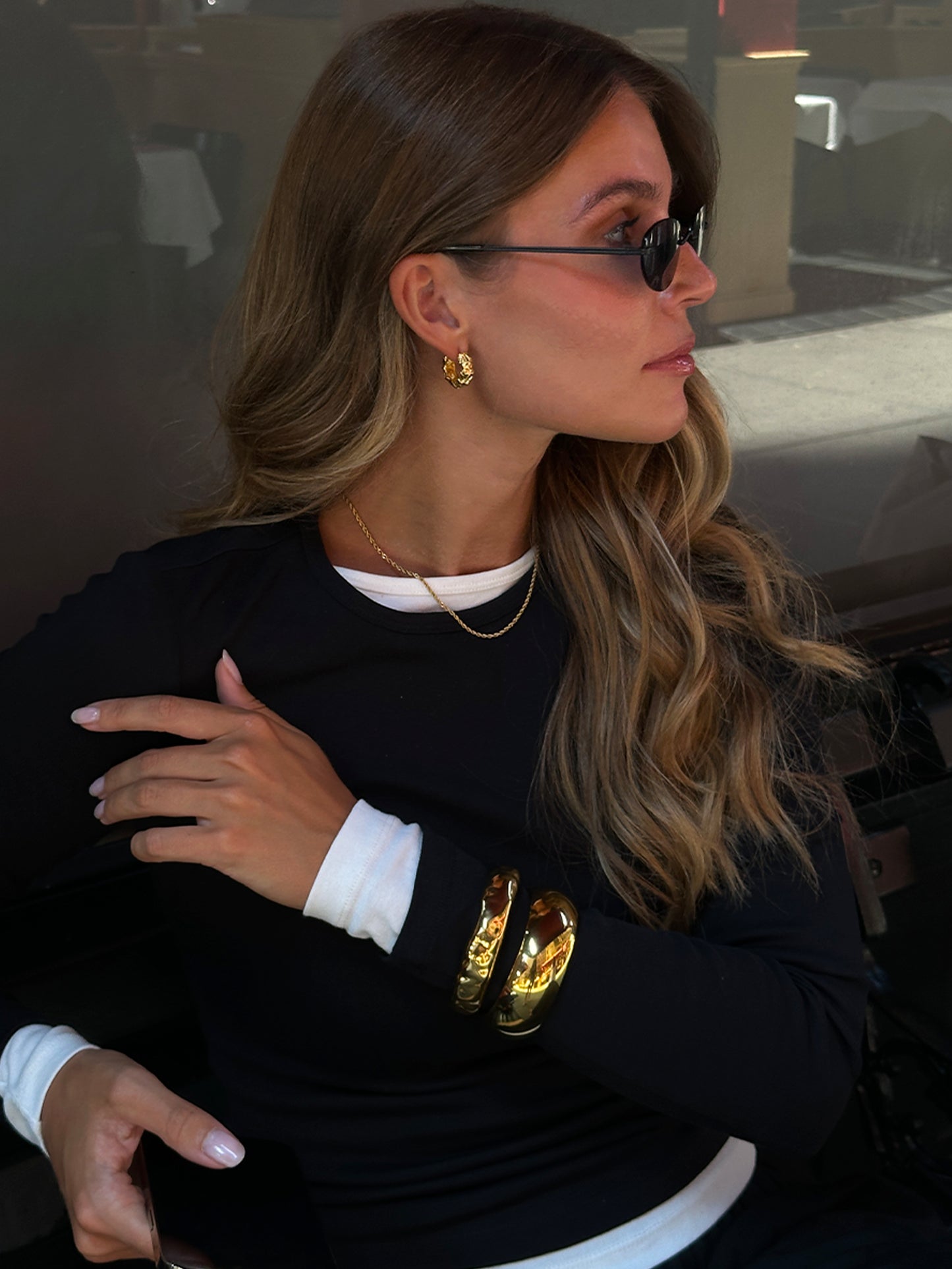 Chunky Bangle Bracelet