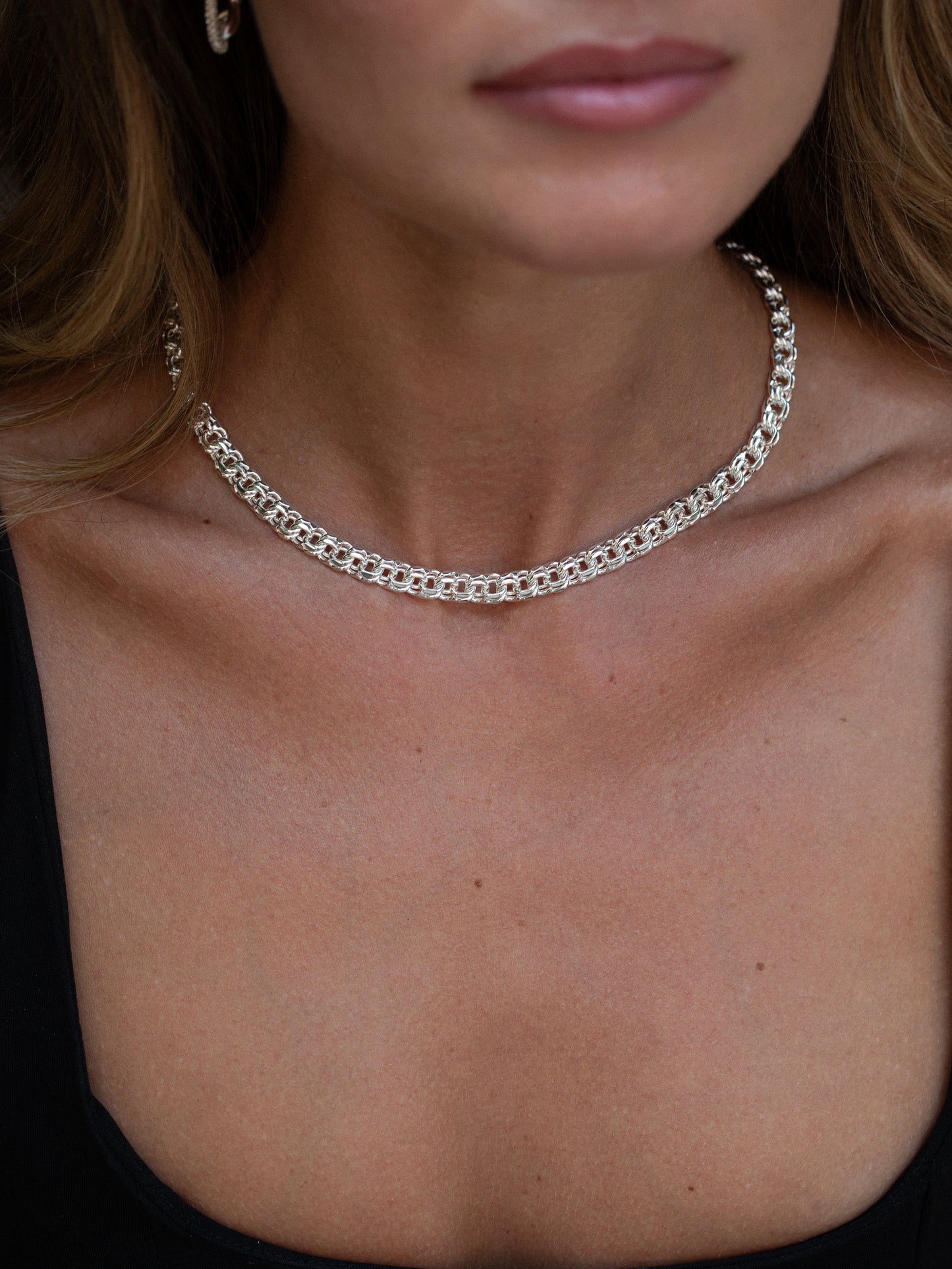 Bismarck Necklace Silver