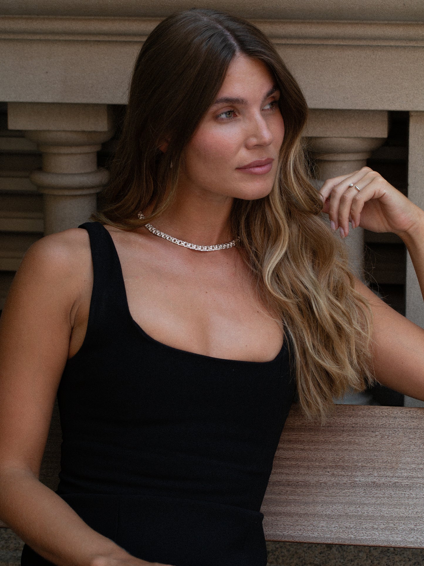 Bismarck Necklace Silver