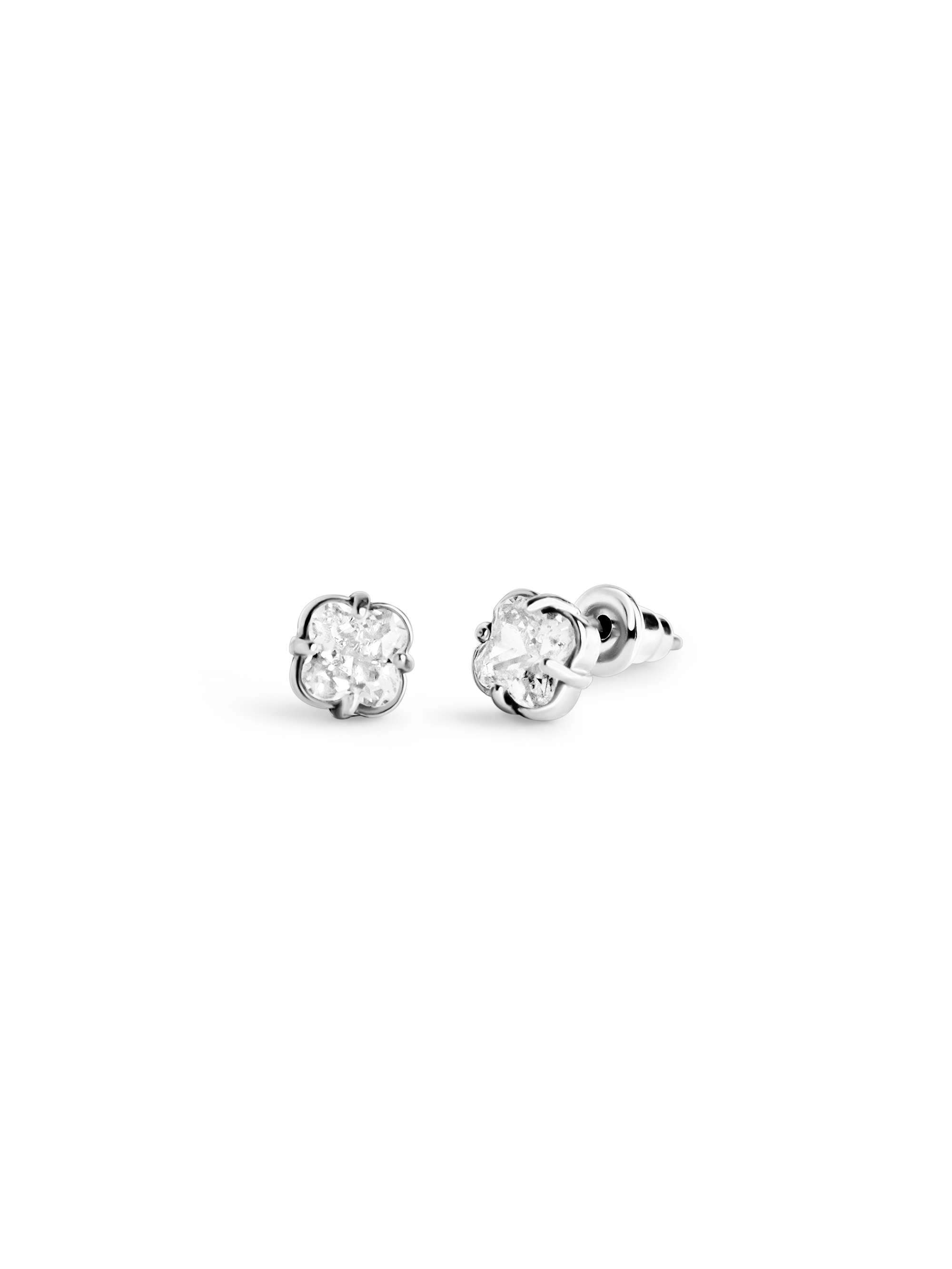bloom stud 925 silver plated stainless steel
