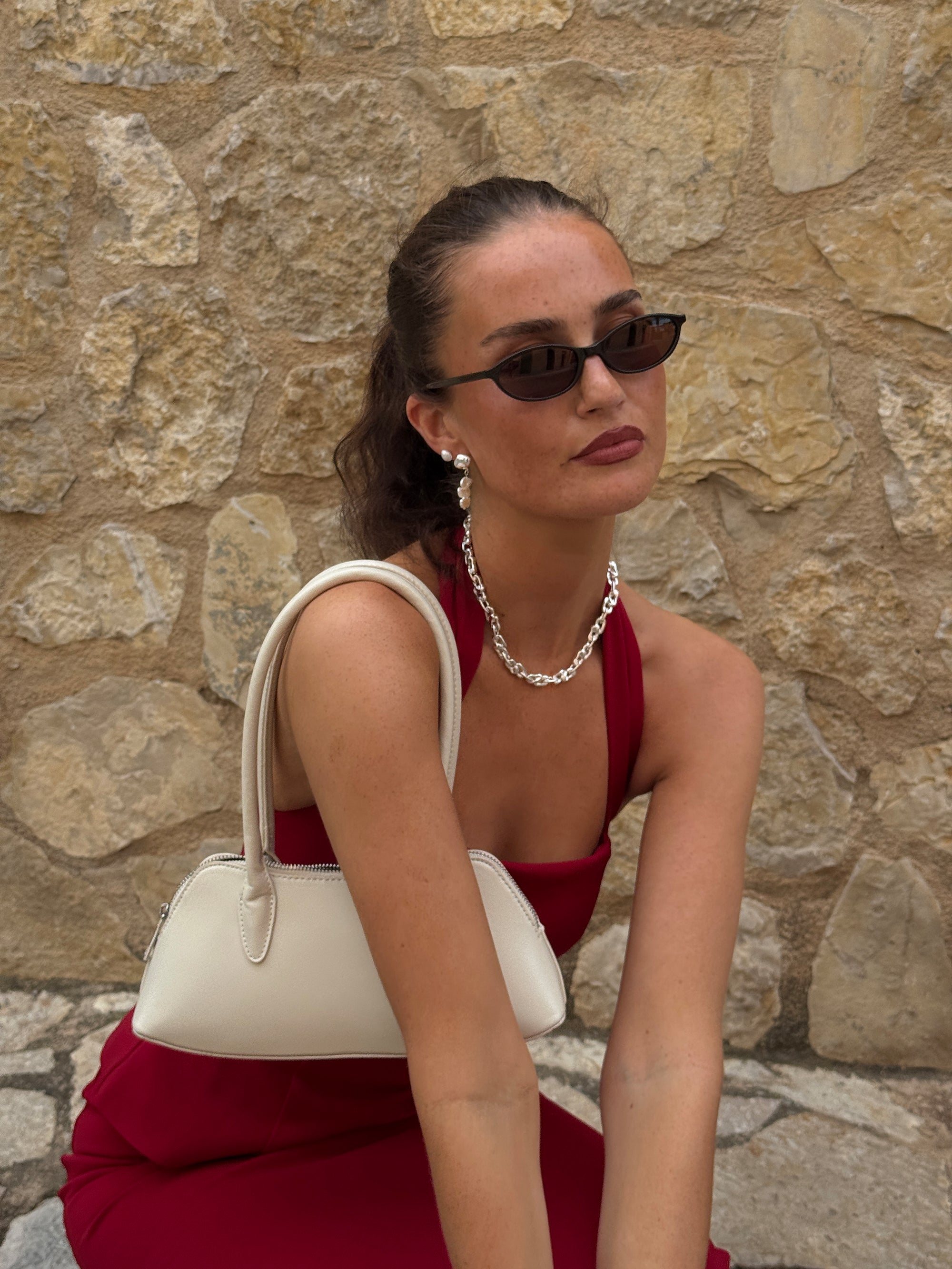 925 sterling silver pated steel jewelry earrings and necklace