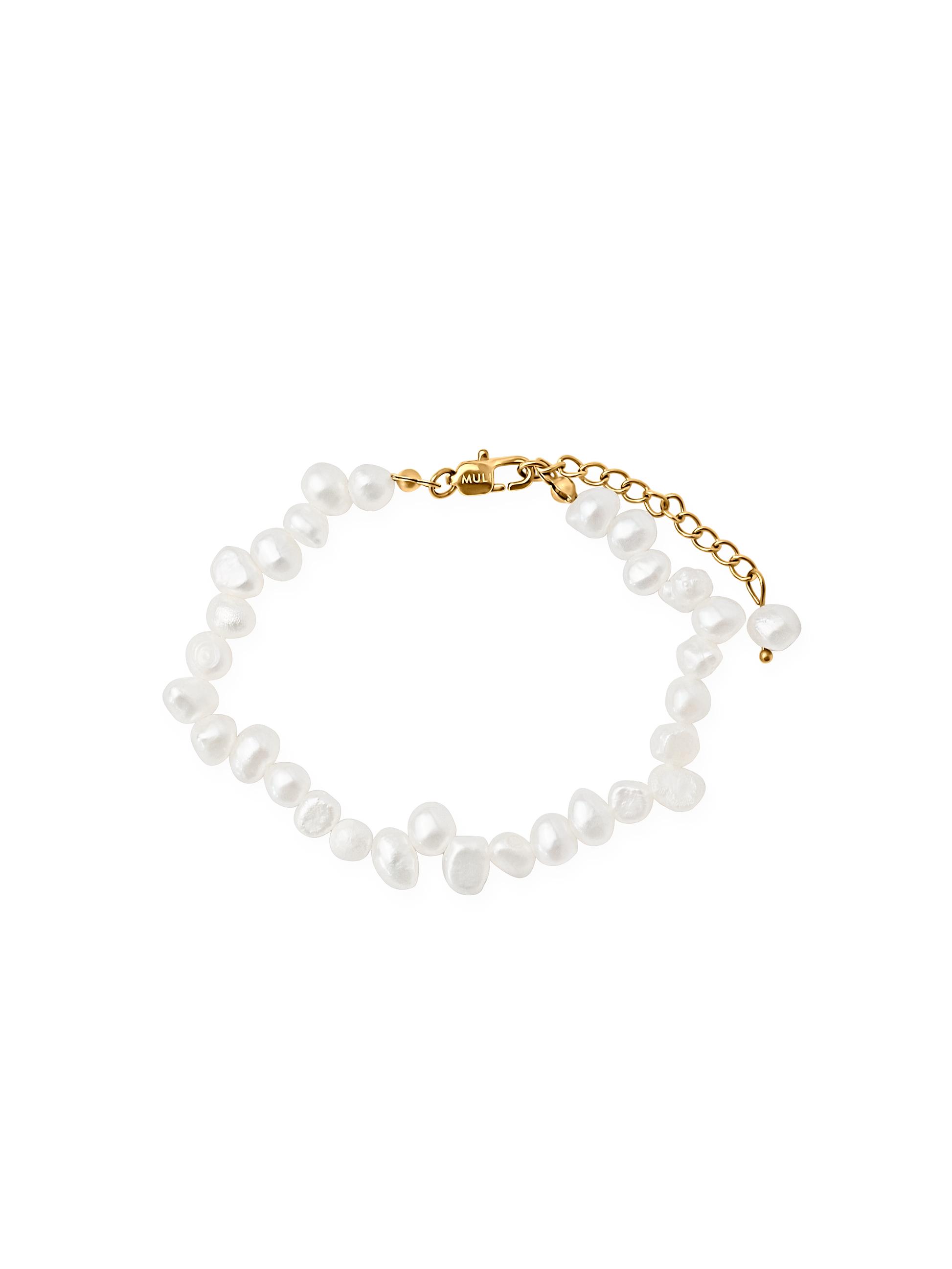 chunky freshwater pearl bracelet 