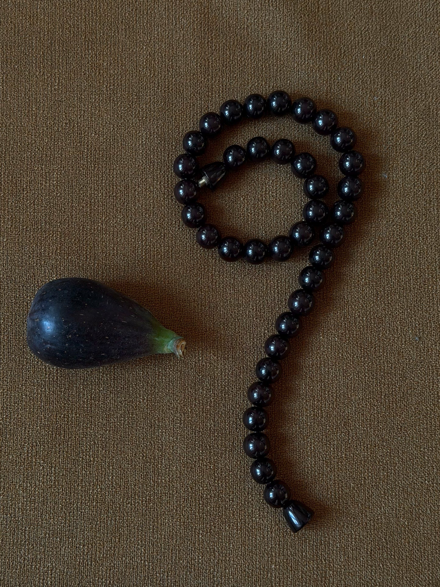 Cocoa Beaded Necklace