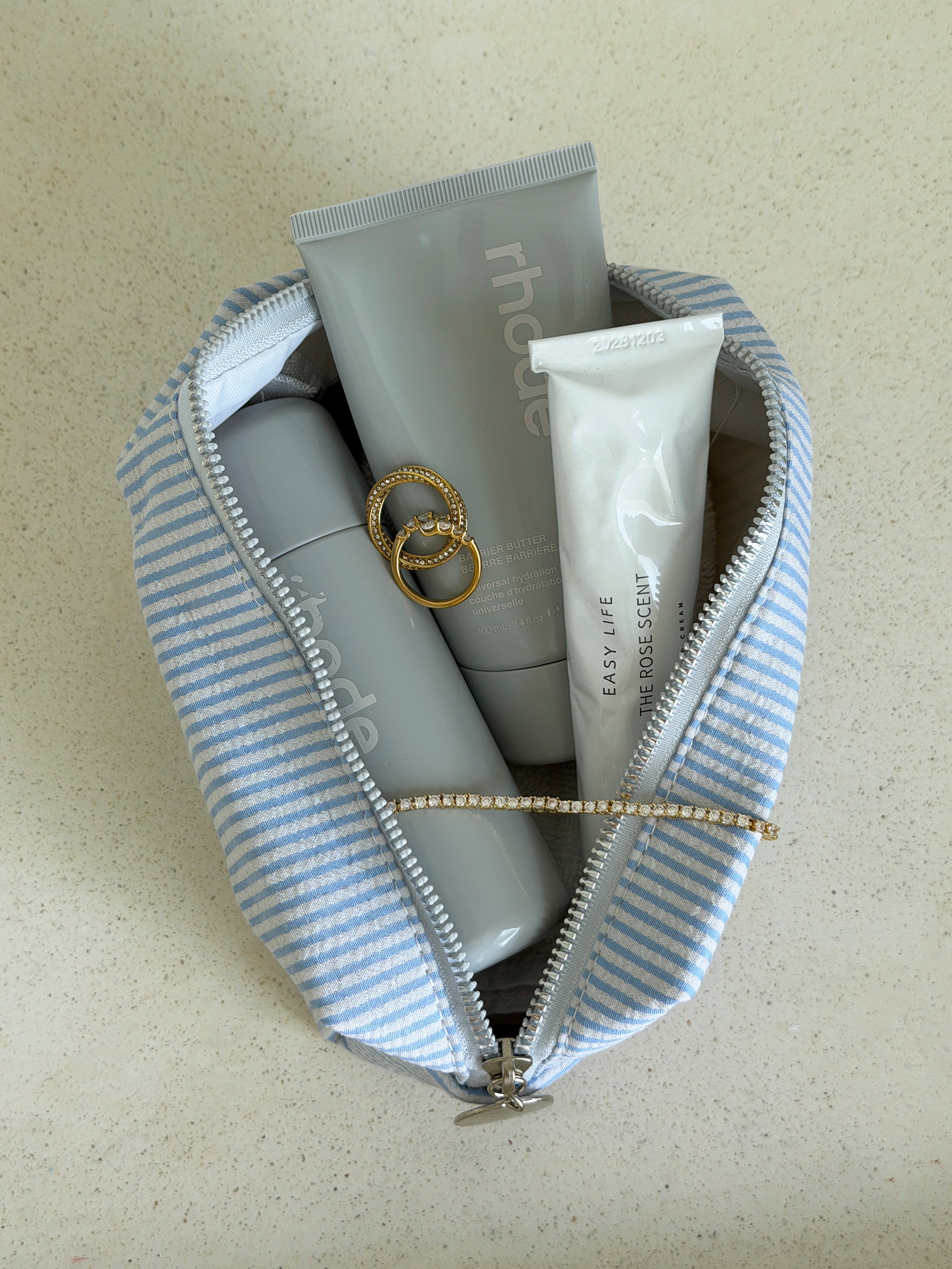 ora tennis bracelet, twisted ring, adjustable ring 18k gold plated brass