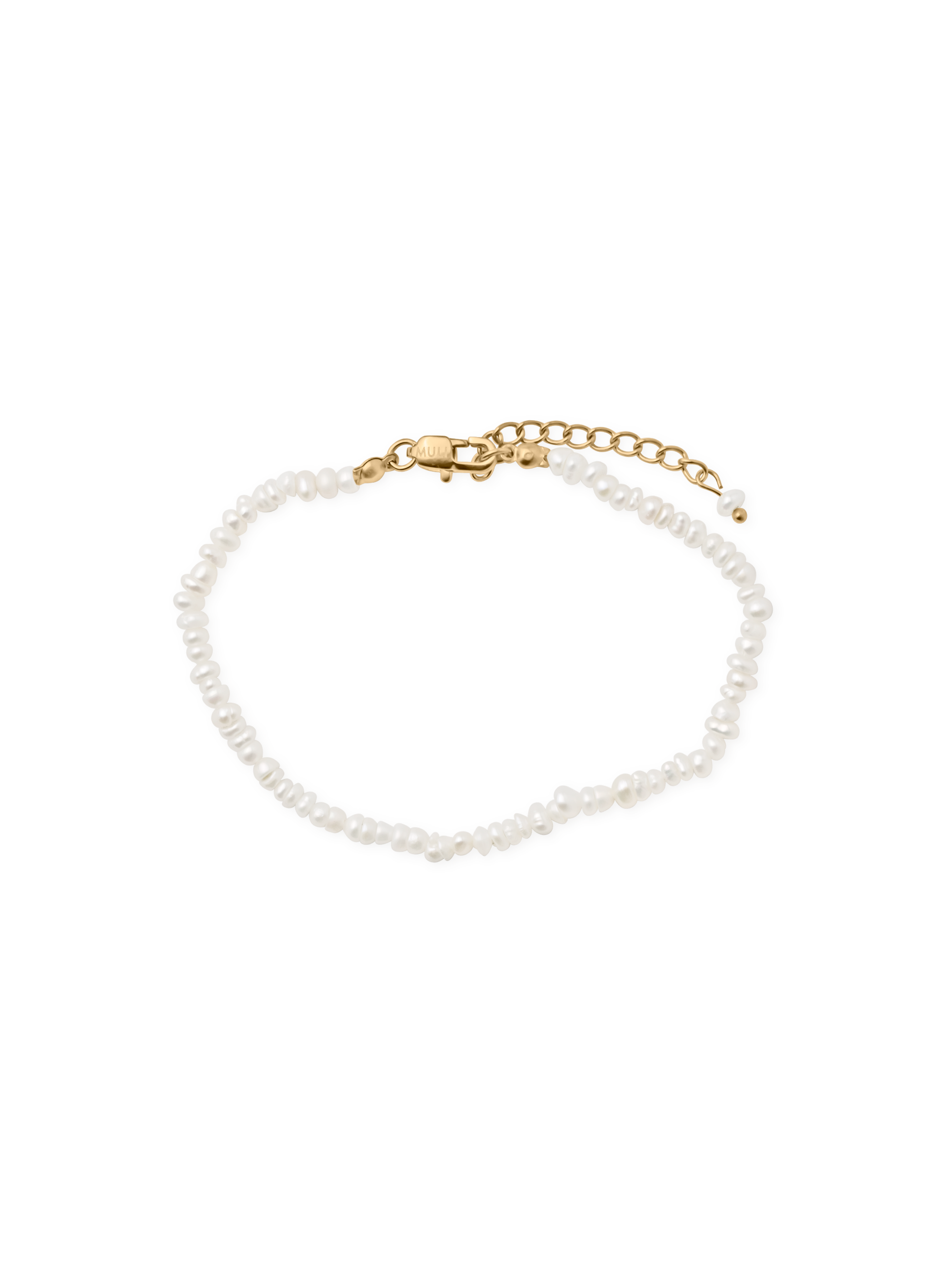 freshwater pearl bracelet gold