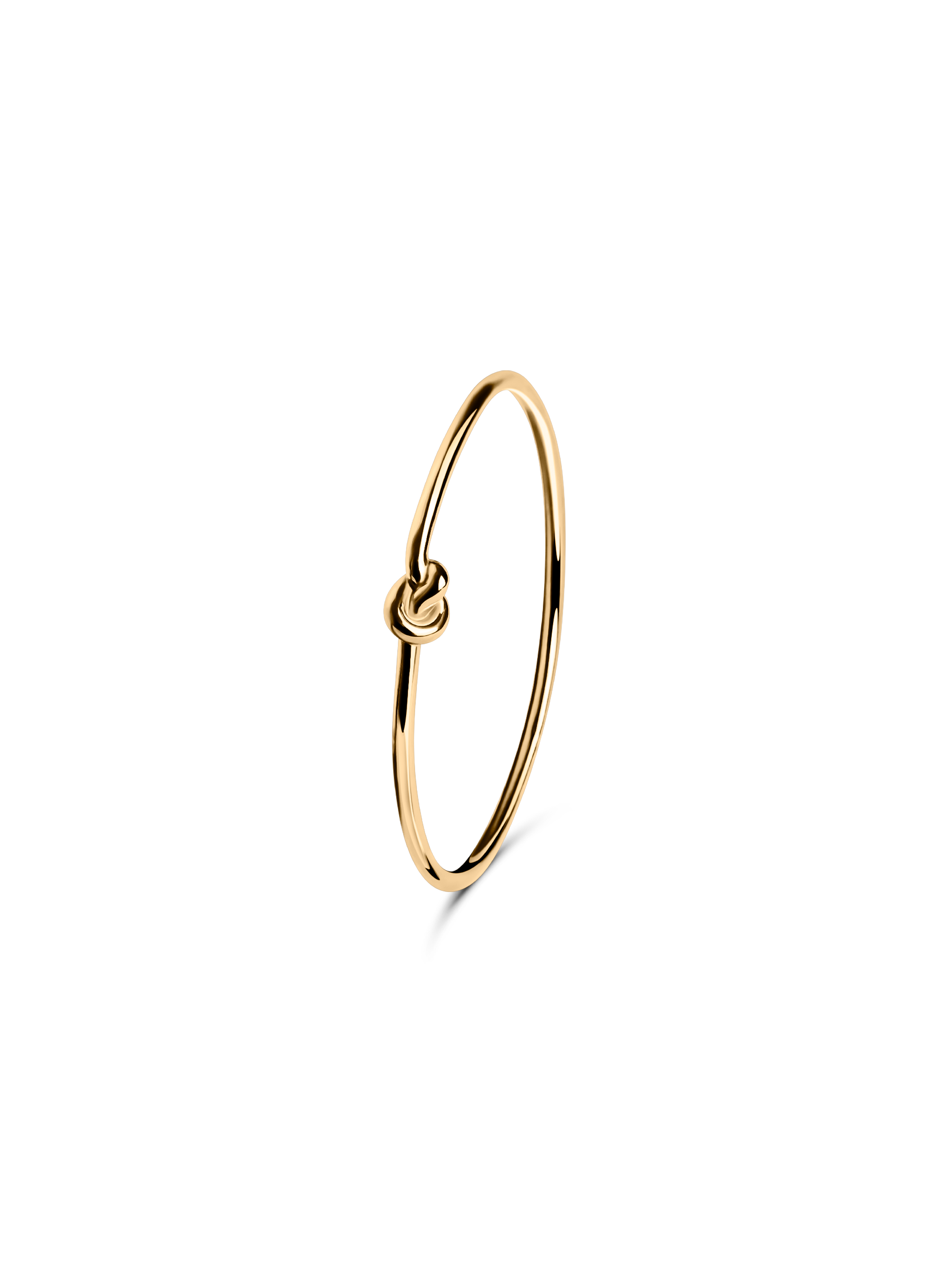 knot bangle bracelet Waterproof 18k gold PVD plated steel