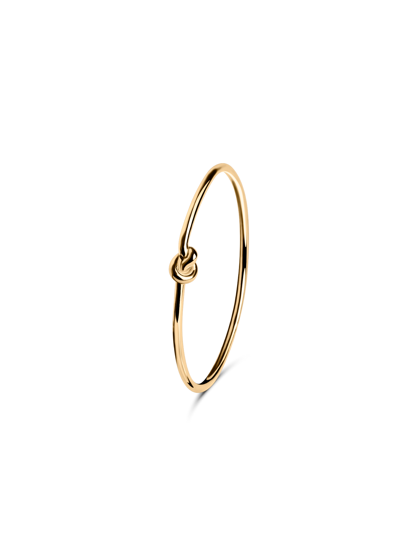 knot bangle bracelet Waterproof 18k gold PVD plated steel