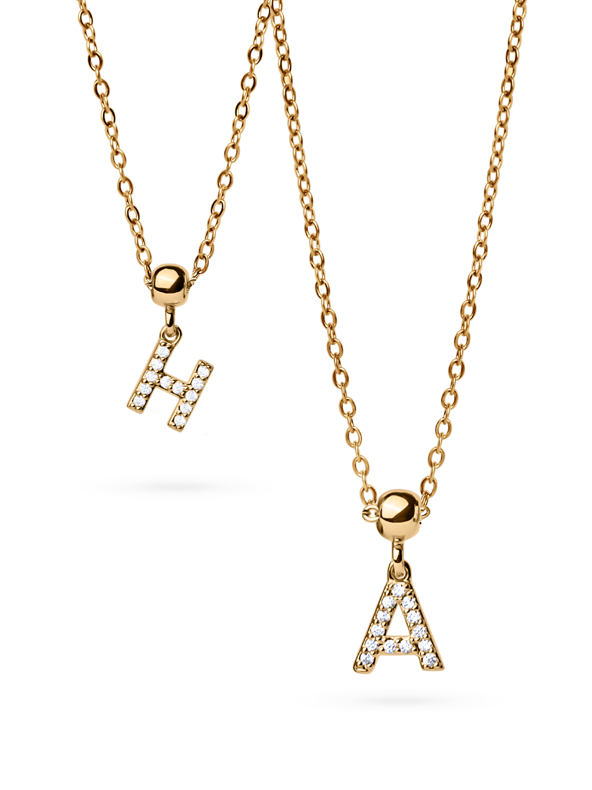 Letter Charms 18k gold plated brass