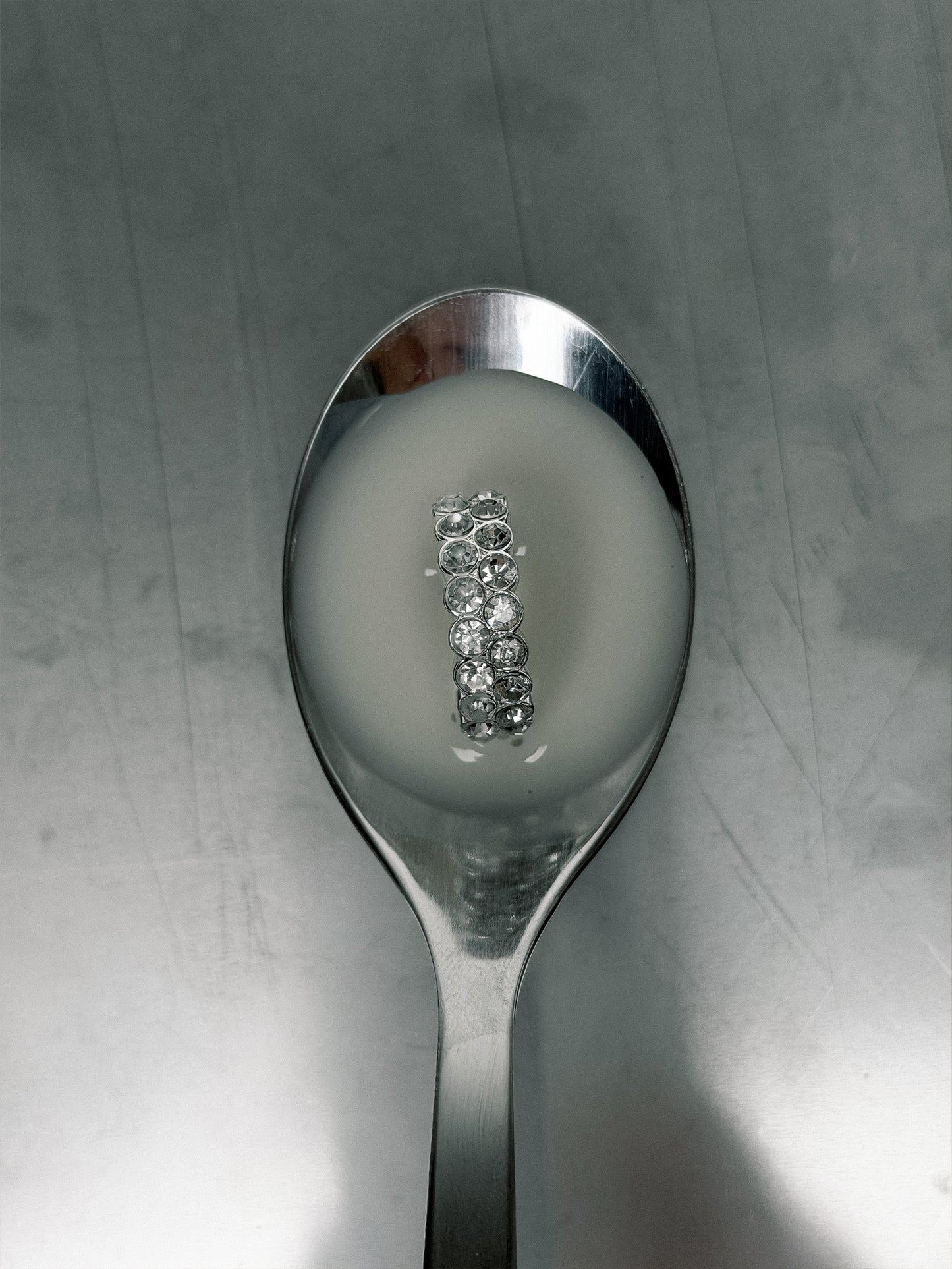 lotus duo ring 925 silver plated brass