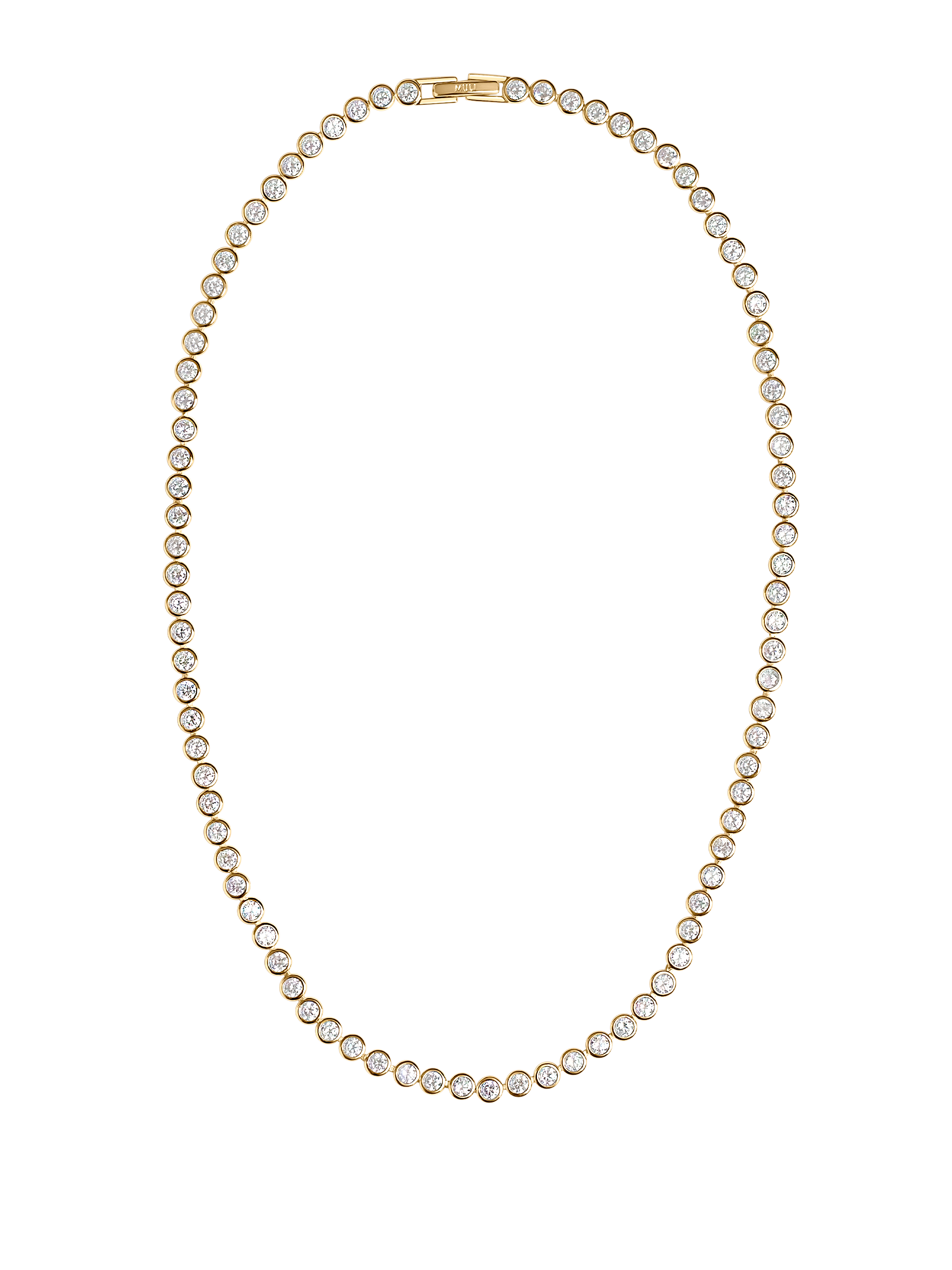 lotus necklace 18k gold plated brass