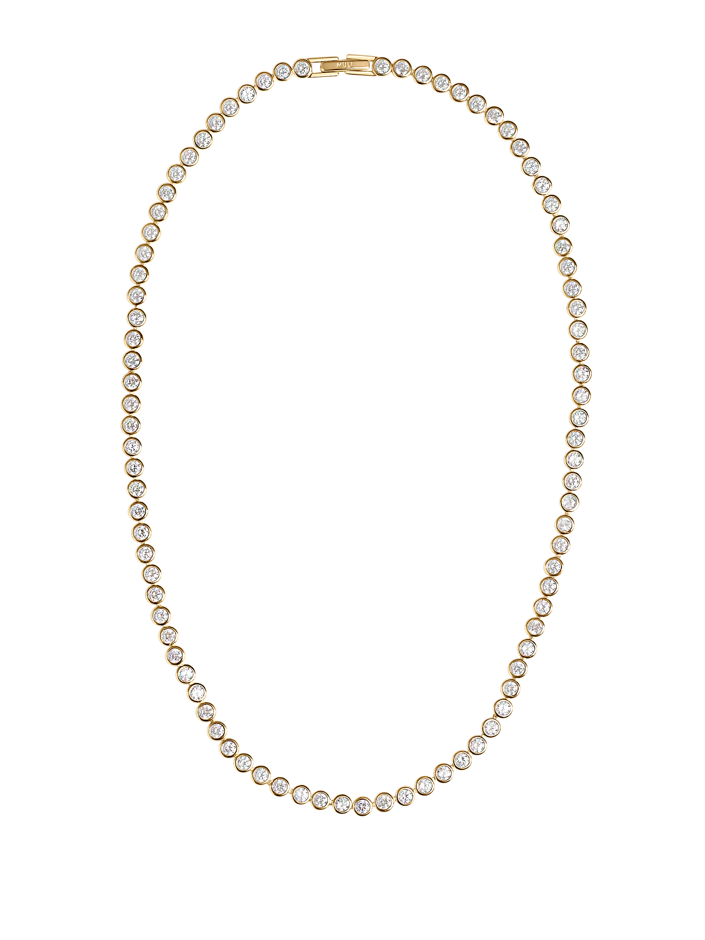 lotus necklace 18k gold plated brass