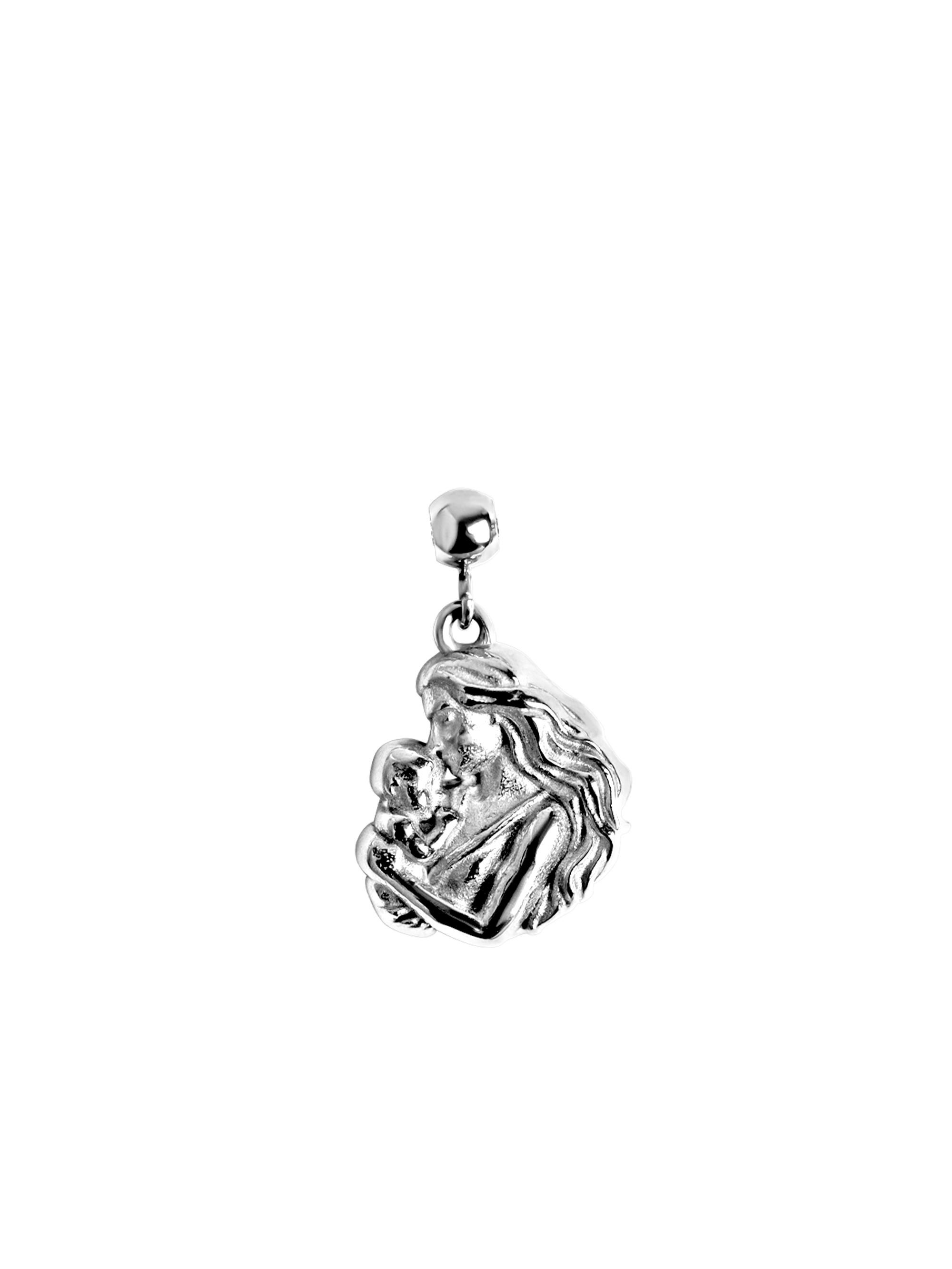 motherhood charm 925 silver plated stainless steel