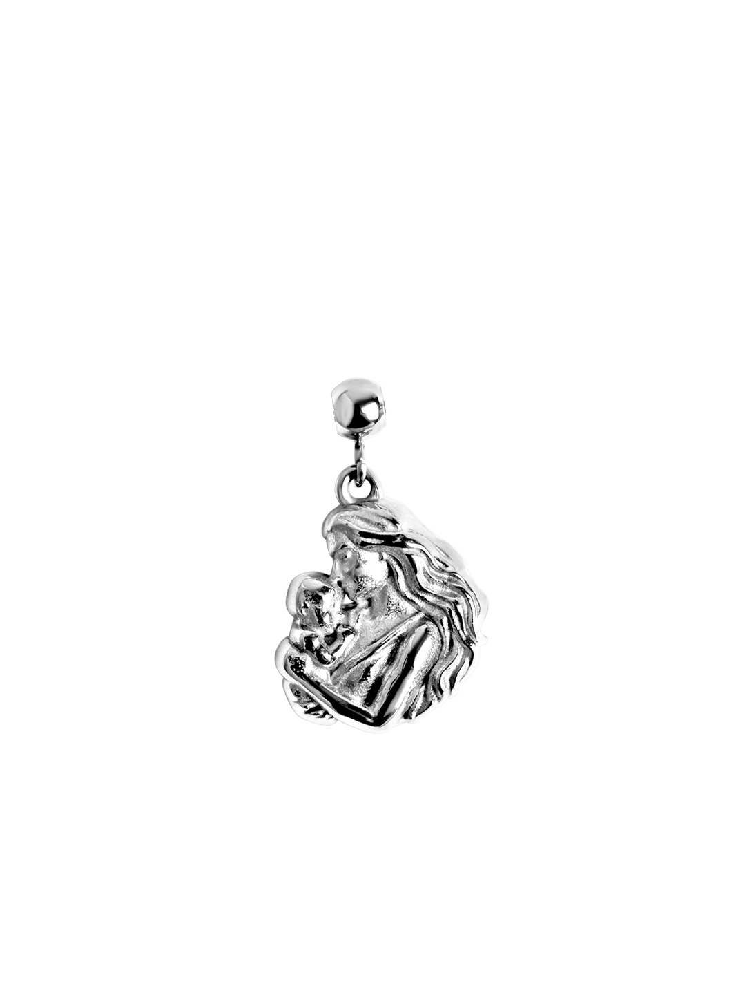 motherhood charm 925 silver plated stainless steel