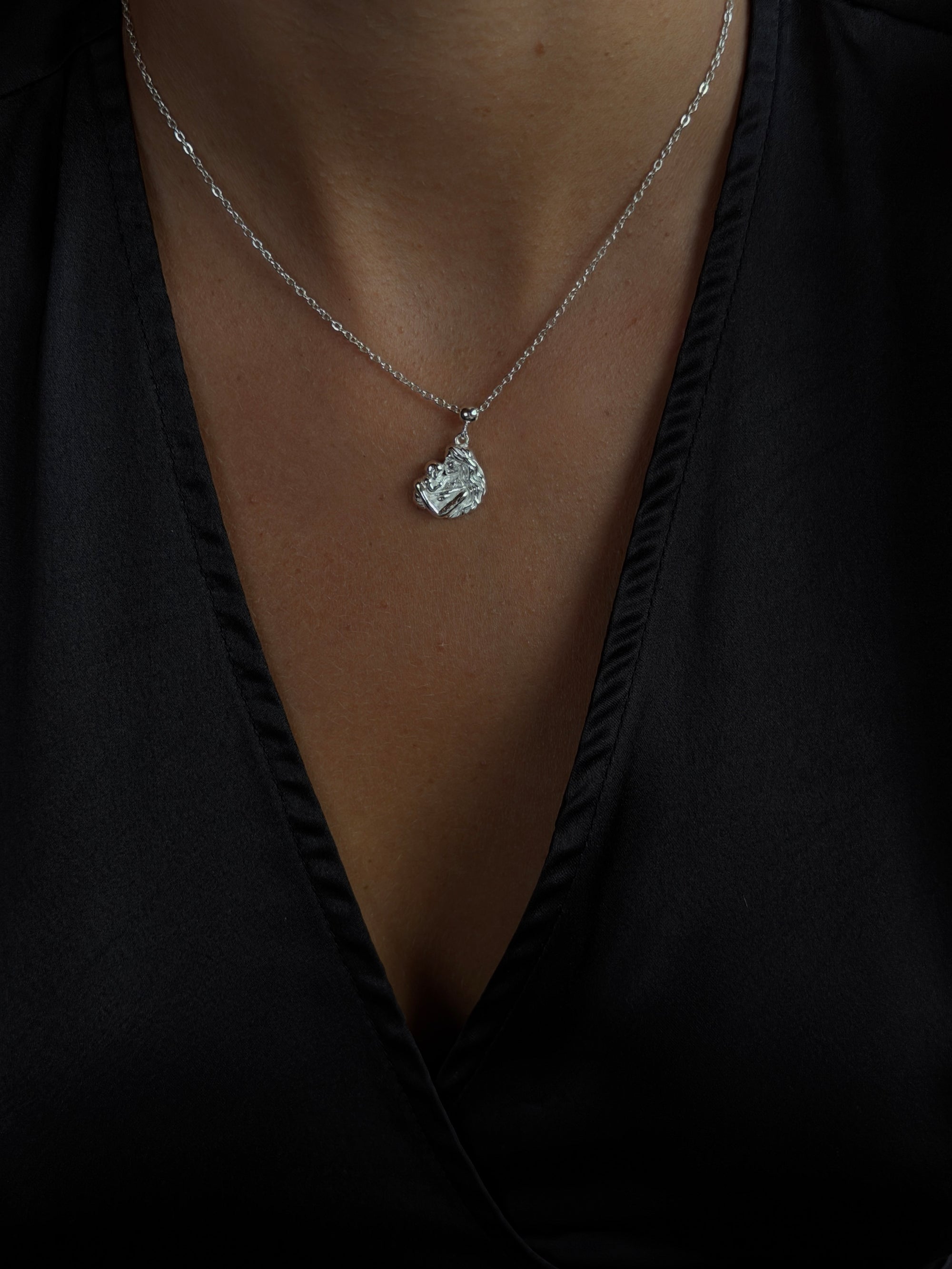 motherhood charm 925 silver plated stainless steel
