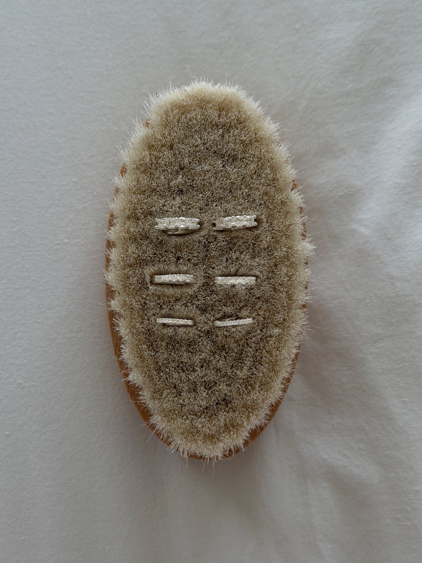 1mm, 2mm, 3mm ora huggie 925 silver plated stainless steel 