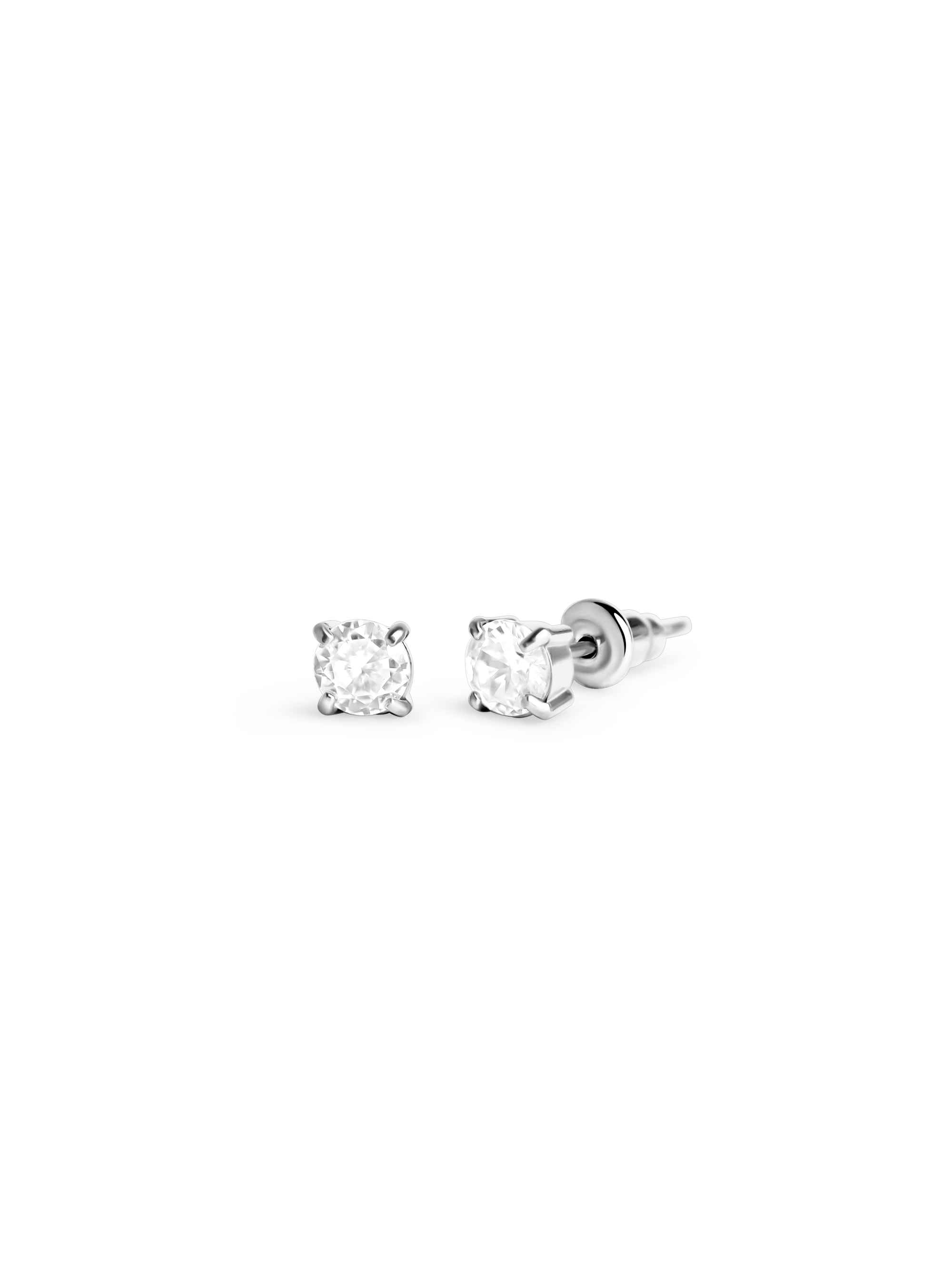 ora stud 925 silver plated stainless steel