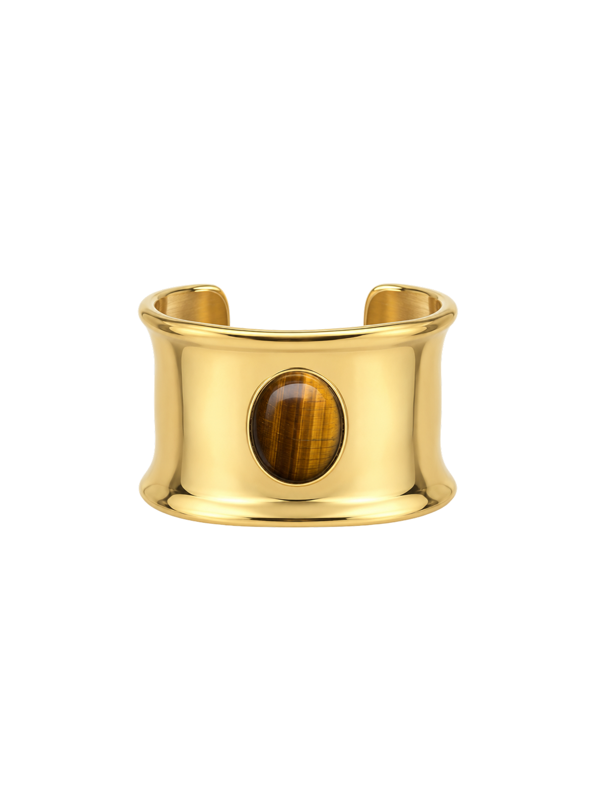  paloma cuff bracelet Waterproof 18k gold PVD plated steel 