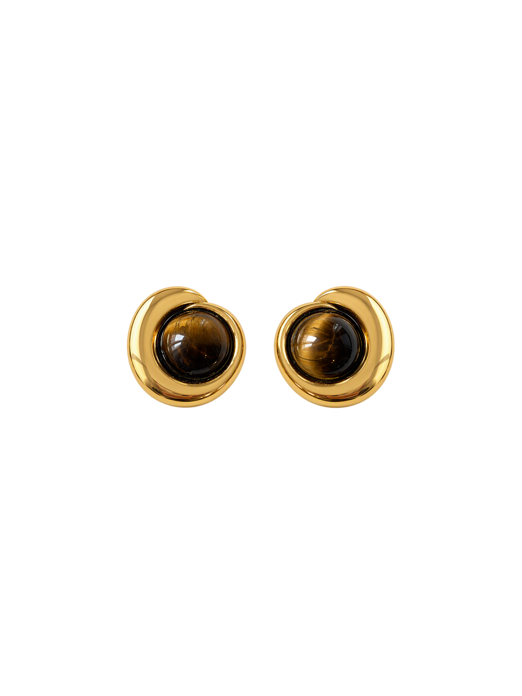 paloma earrings Waterproof 18k gold PVD plated steel