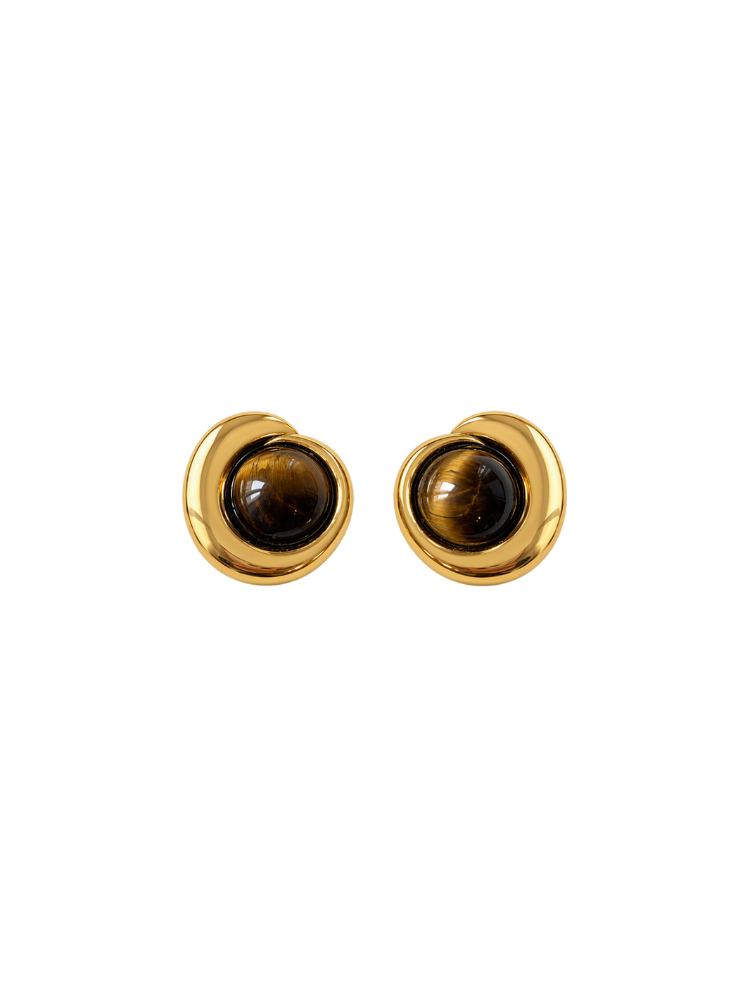 paloma earrings Waterproof 18k gold PVD plated steel