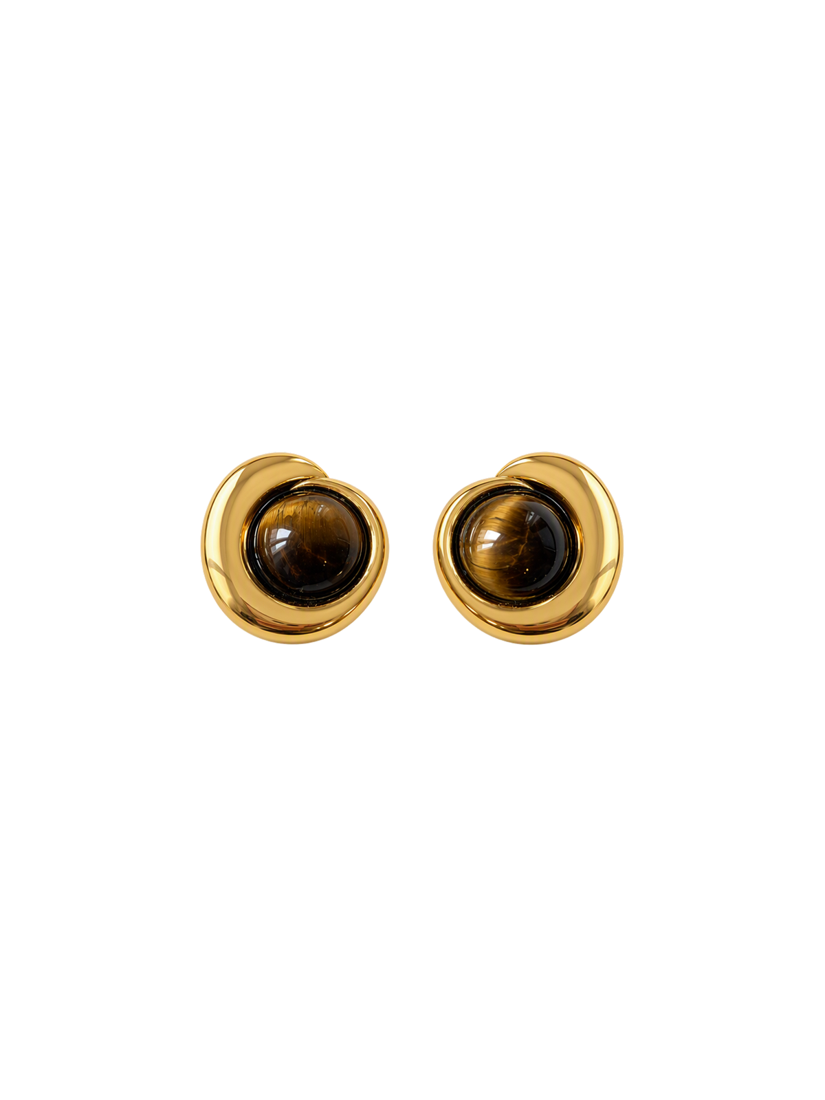 paloma earrings Waterproof 18k gold PVD plated steel