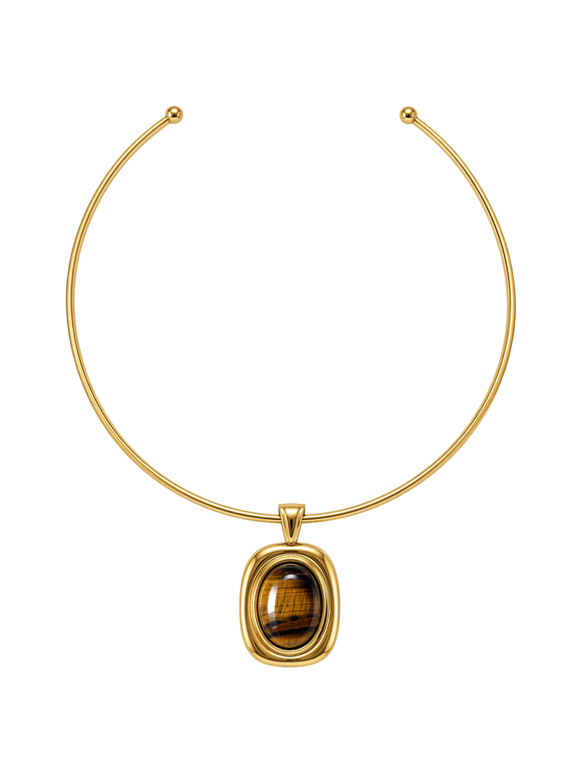 paloma necklace Waterproof 18k gold PVD plated steel