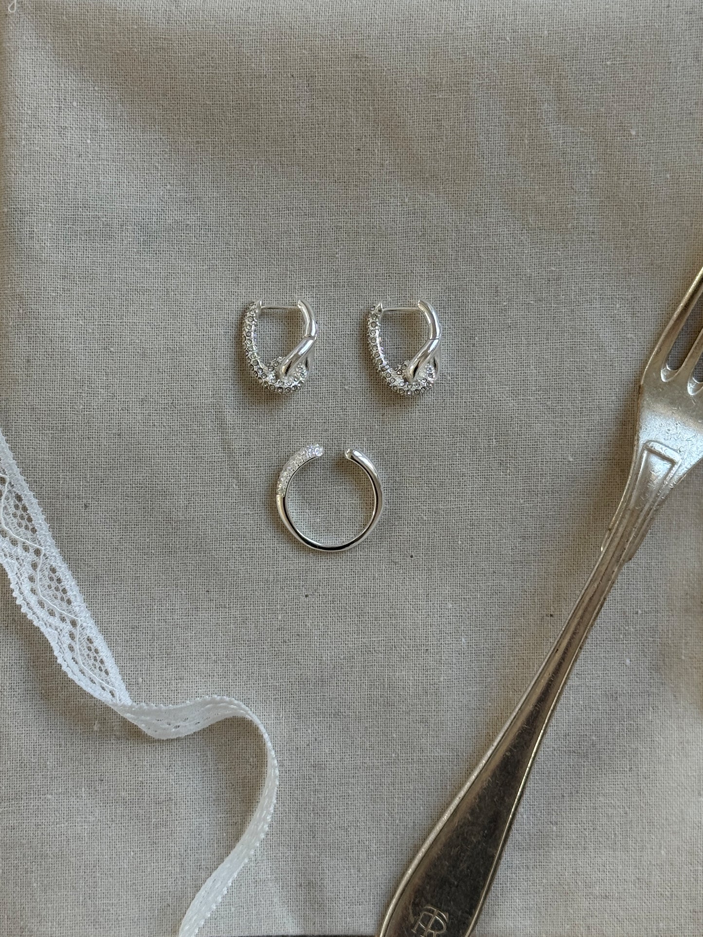 Pavé Gift Set Silver