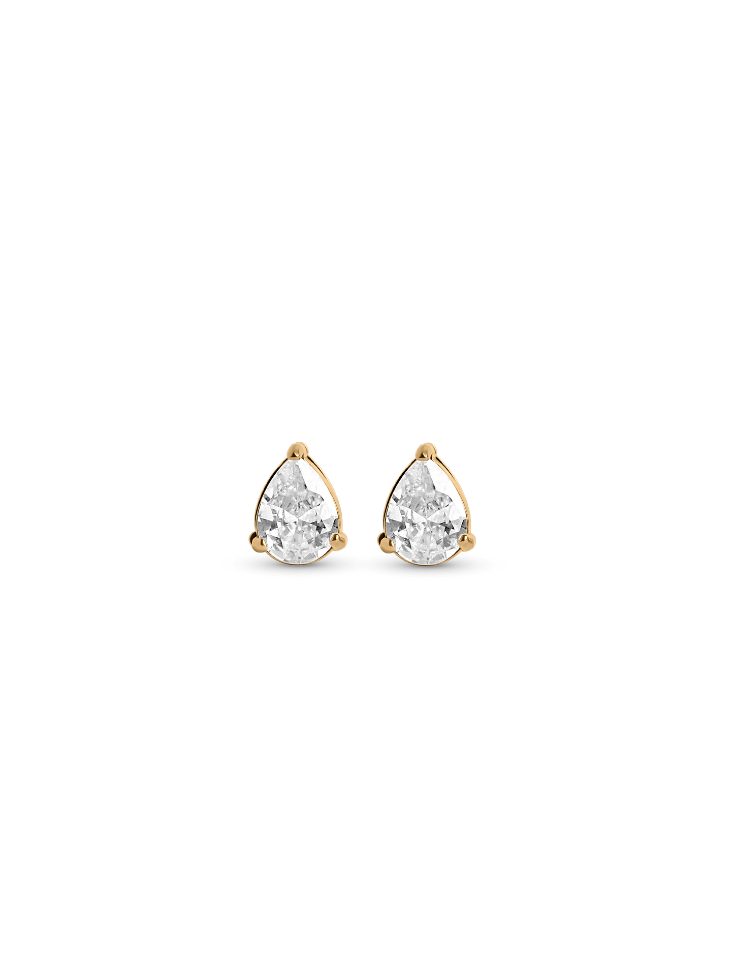 Pear Stud - 8mm